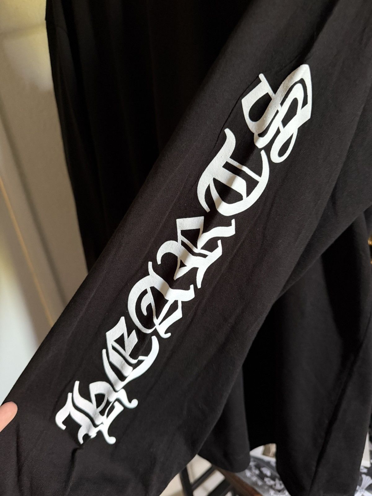 Chrome Hearts Chrome Hearts Neck Logo Long Sleeve Size US XL / EU 56 / 4 - 2 Thumbnail