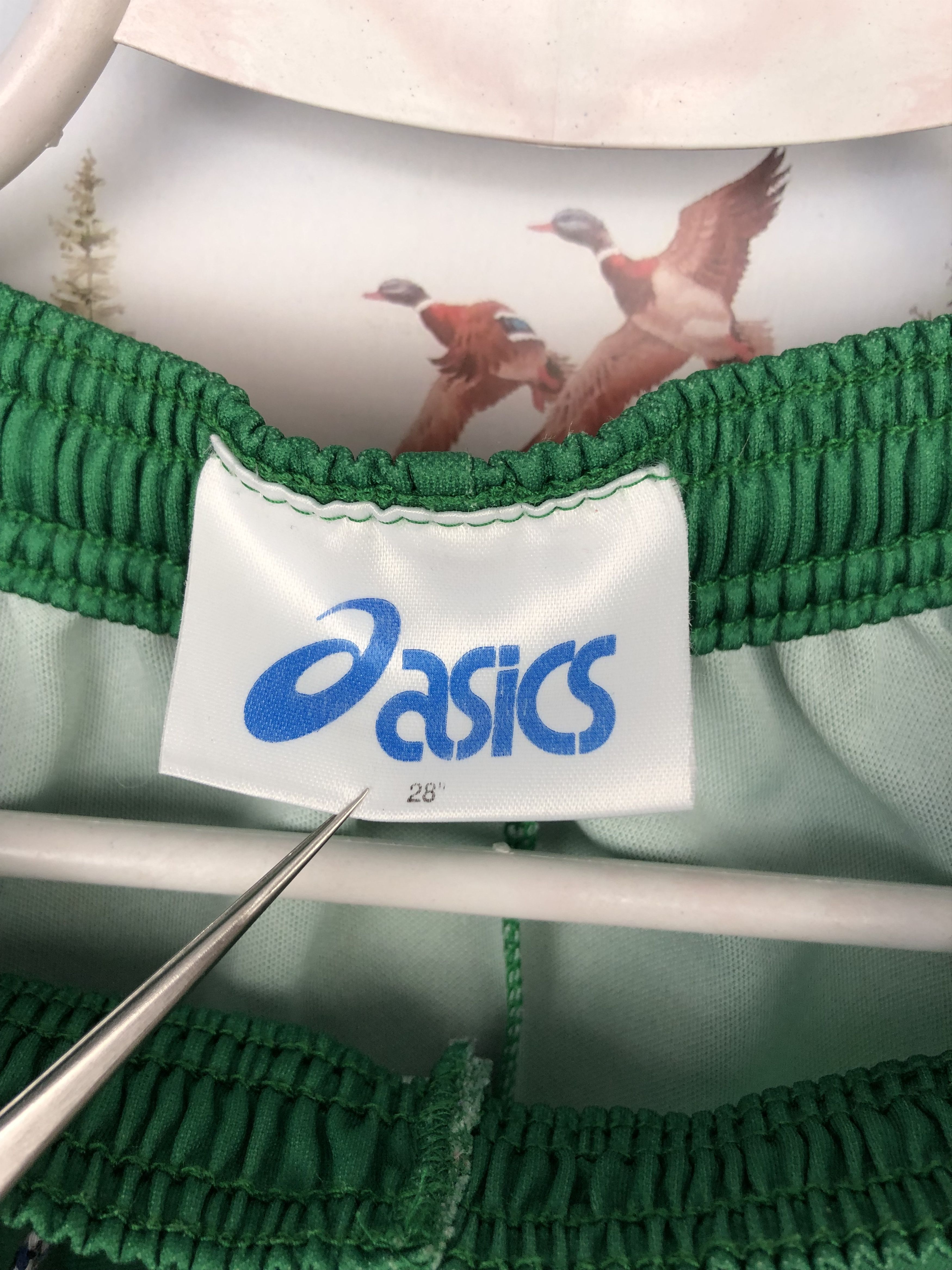 Asics Vintage 90's Asics Newcastle United Football Shorts SX Size US 28 / EU 44 - 6 Thumbnail