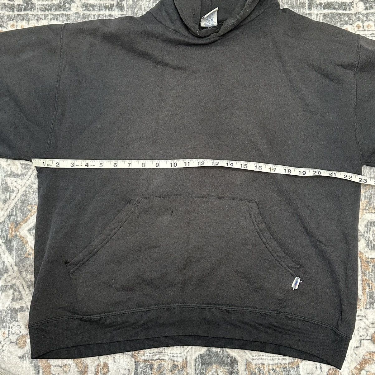 Akimbo Club Vintage 90’s Russel Atheltic Sun Faded Black Hoodie Size US L / EU 52-54 / 3 - 3 Thumbnail