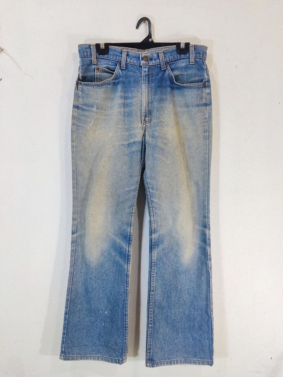 Levi's vintage levis orange tab bootcut flare distressed denim Size US 34 / EU 50 - 7 Thumbnail