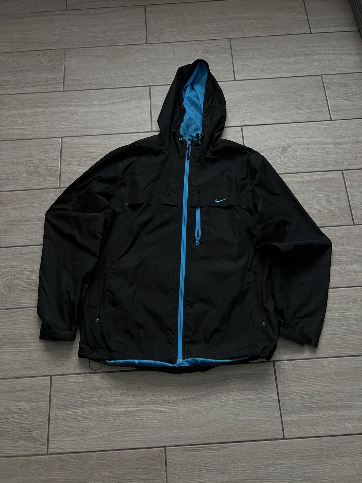 Nike Nike Vintage Jacket Y2K Drill Streetwear L Size Size US L / EU 52-54 / 3 - 2 Thumbnail