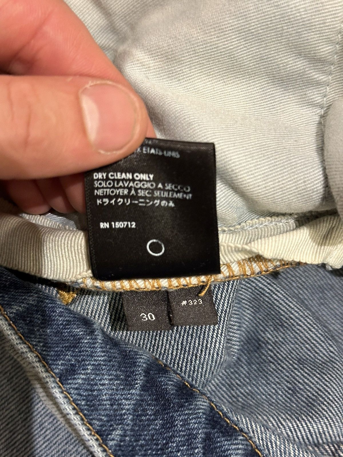 Amiri Amiri straight leg denim Size US 30 / EU 46 - 7 Thumbnail