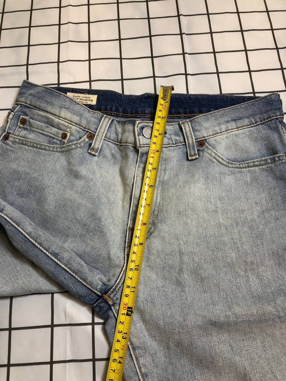 Levi's Levi's Premium Low Loose Straight Leg Zip Fly Jeans Size US 30 / EU 46 - 13 Thumbnail