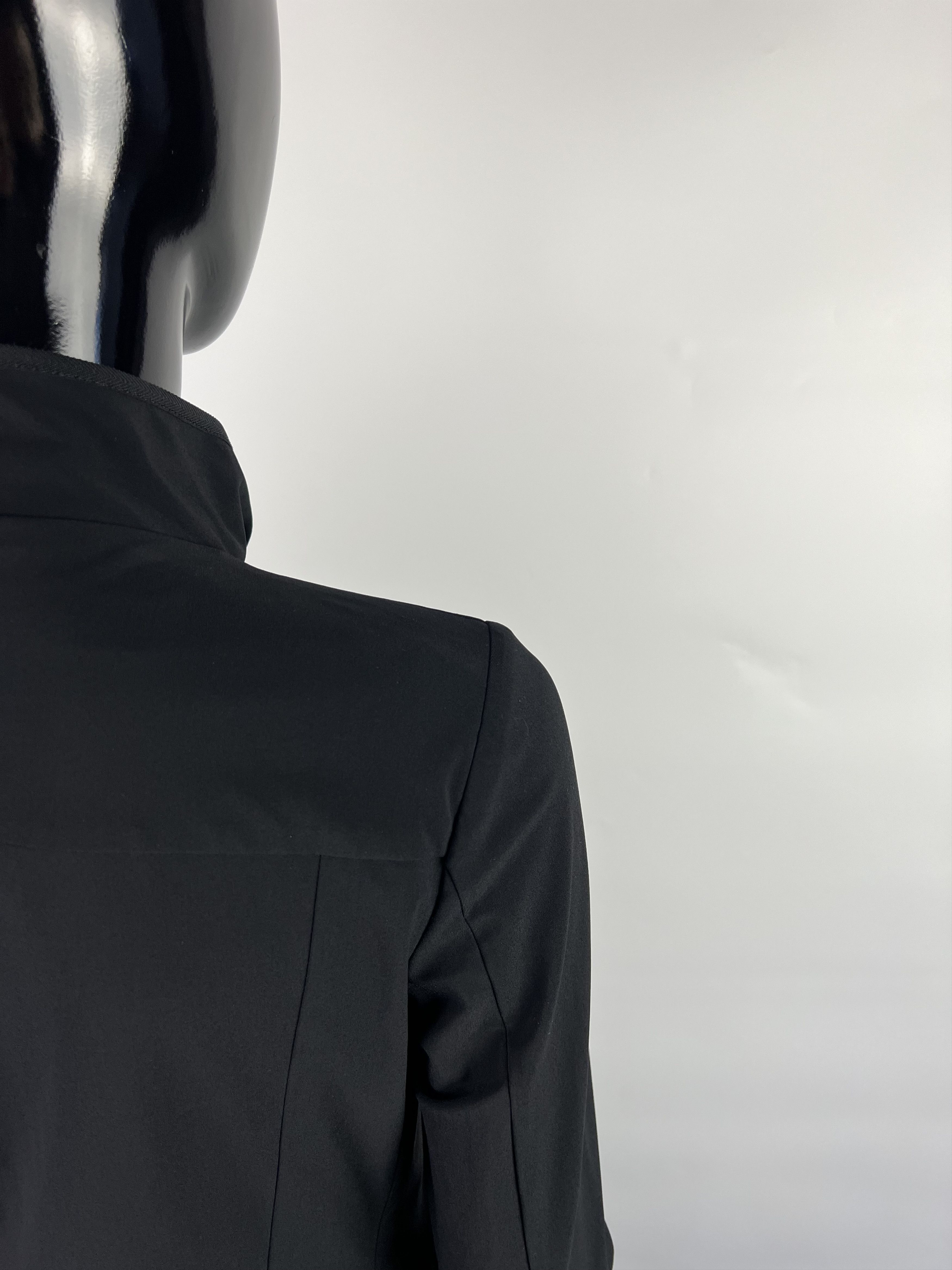 Marithe + Francois Girbaud Marithe Francois Girbaud Black Blazer Jacket Size IT42 US5 Size M / US 6-8 / IT 42-44 - 6 Thumbnail