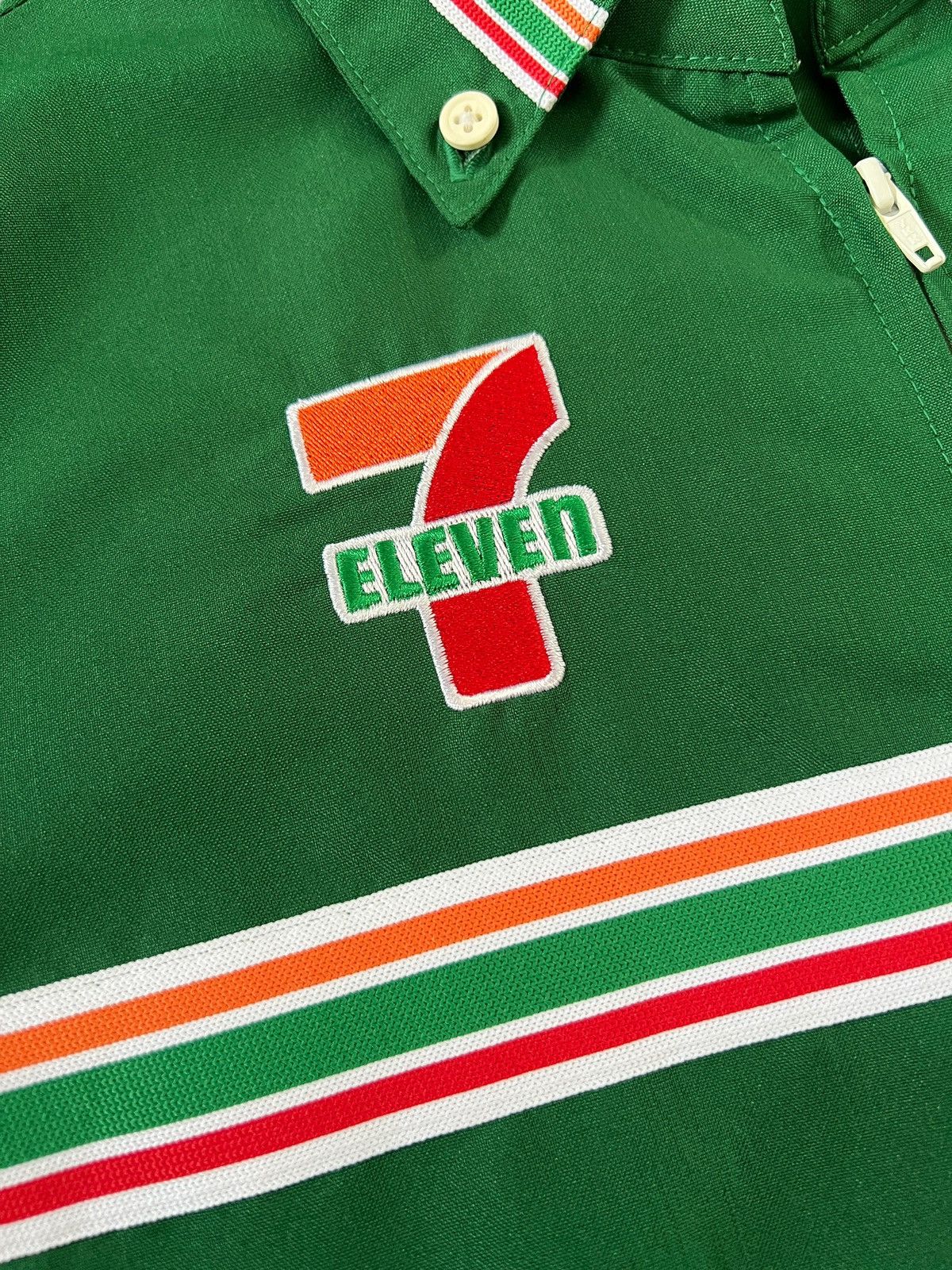 Japanese Brand × Vintage Vintage 7-Eleven Light Zipper Worker Jacket Size US M / EU 48-50 / 2 - 5 Thumbnail