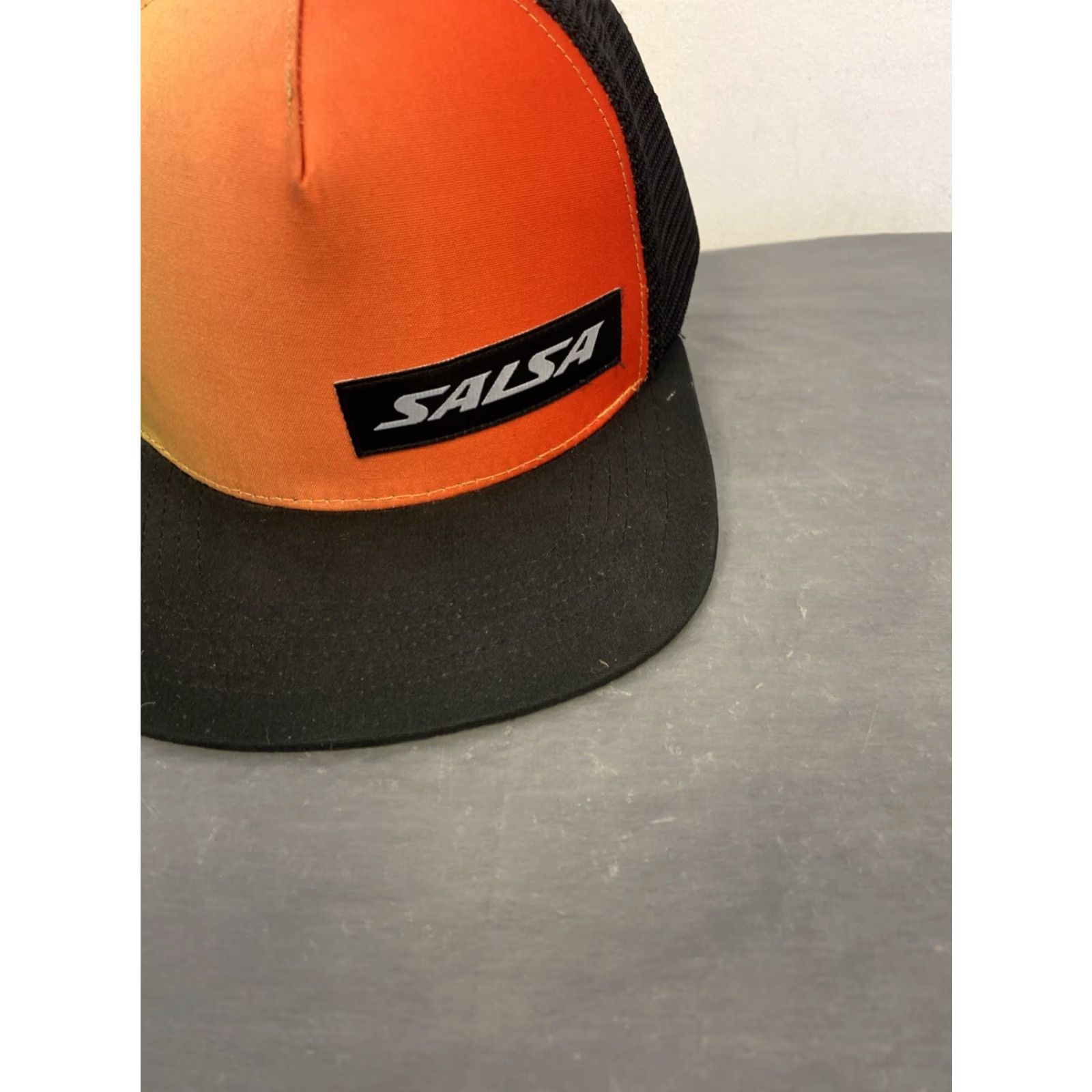 Logo 7 Tucker Salsa Racing Hat Logo Snapback Baseball Cap Orange Black /844 Size ONE SIZE - 2 Thumbnail