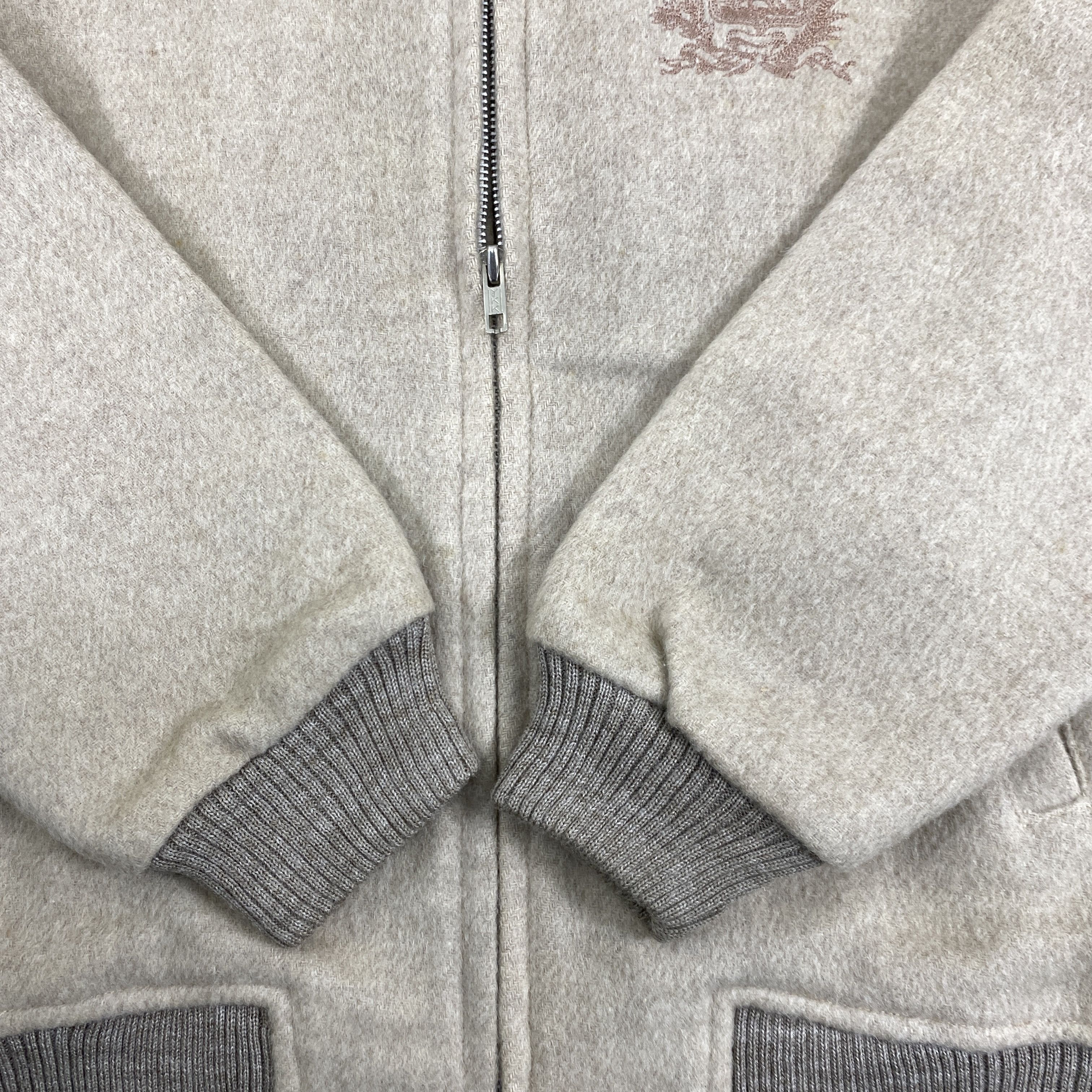 Japanese Brand Japanese Brand Wool Bomber Jacket -J180 Size US S / EU 44-46 / 1 - 9 Thumbnail