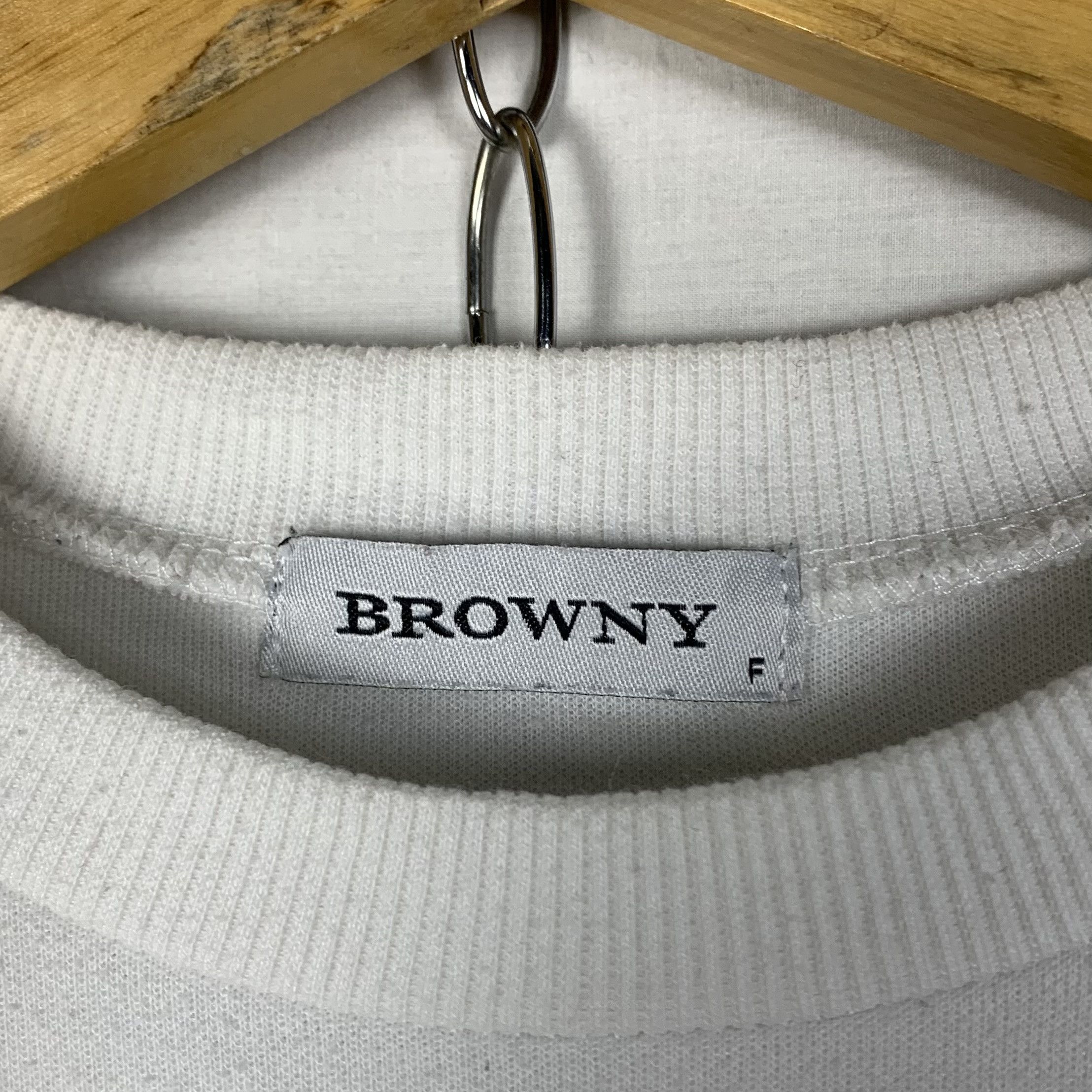 Japanese Brand BROWNY Universe Authentic Two Tone Sweatshirt Crewneck Size US L / EU 52-54 / 3 - 5 Thumbnail