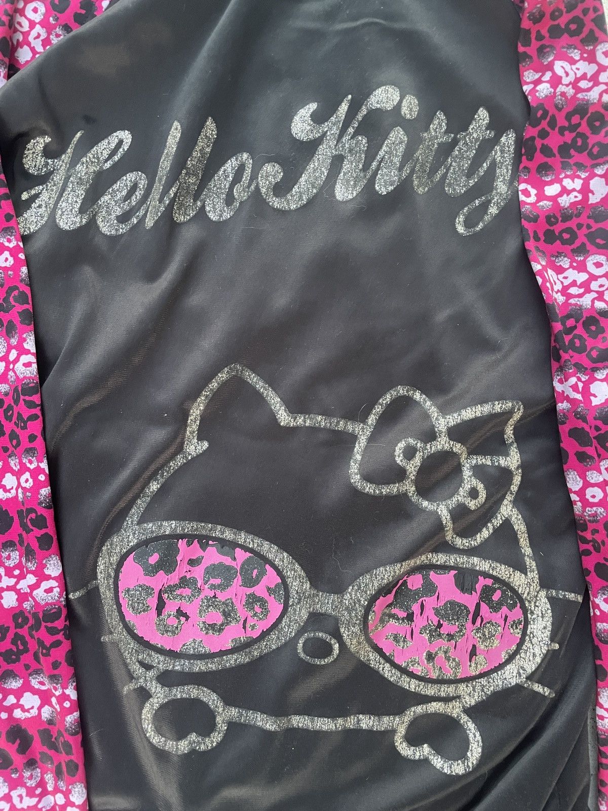 If Six Was Nine 2000s Hello kitty gyaru leopard zip up hoodie Size US S / EU 44-46 / 1 - 7 Thumbnail