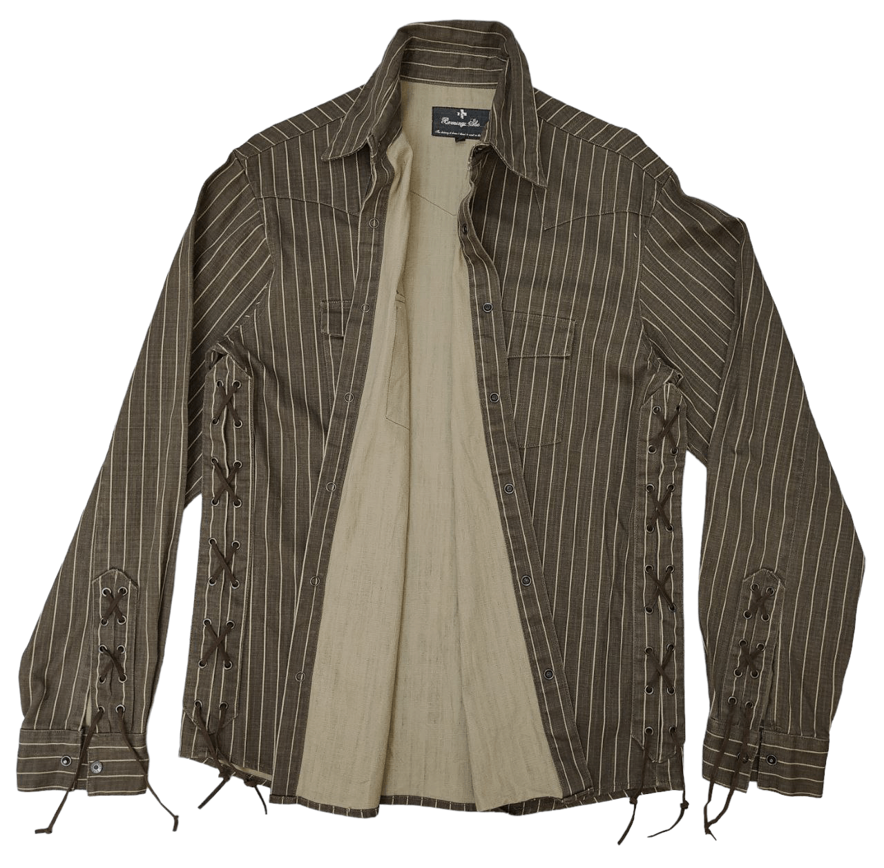 image of If Six Was Nine x Tornado Mart Japan Berning Sho Jacket in Brown, Men's (Size Medium)
