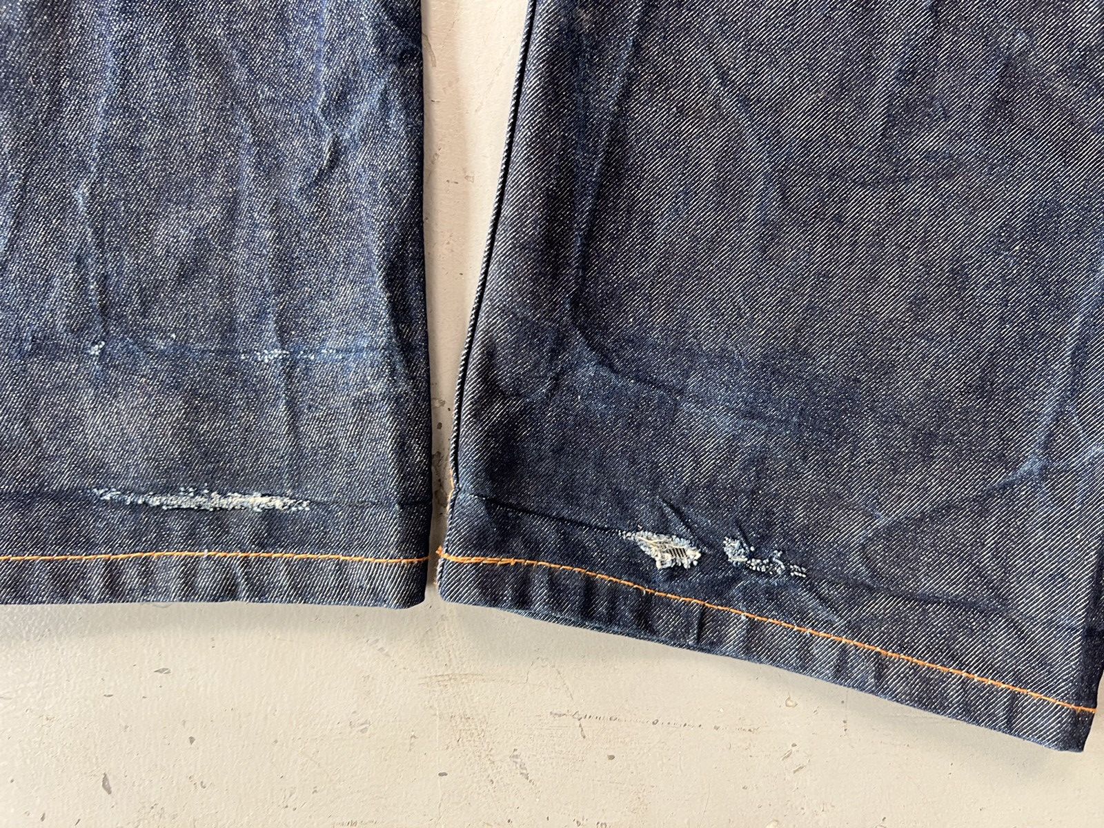 Japanese Brand × Vintage Vintage Evisu inspired Japanese printed denim Size US 36 / EU 52 - 10 Thumbnail