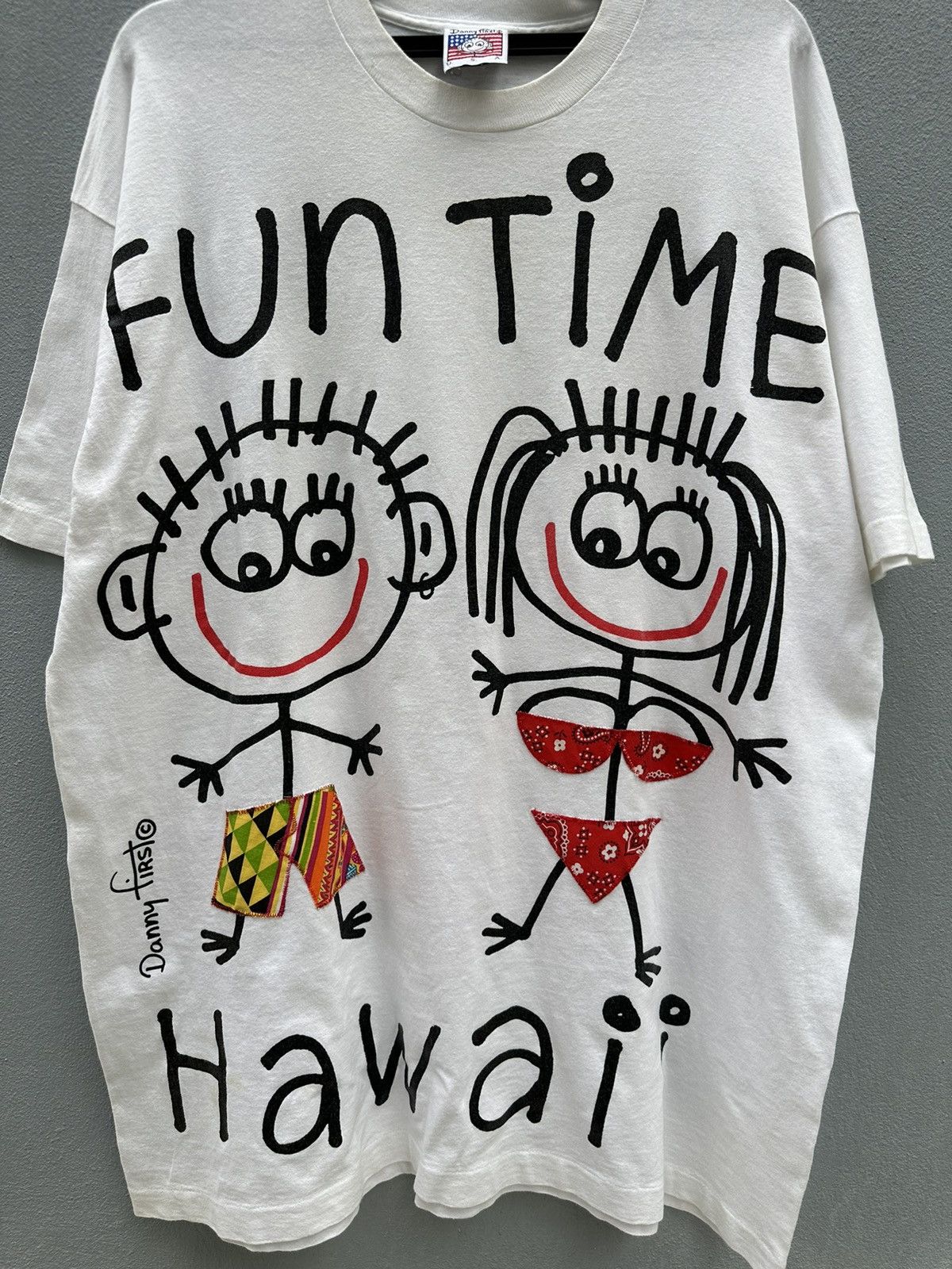 Vintage Vintage Danny First Fun Time Hawaii A71 Size US L / EU 52-54 / 3 - 2 Thumbnail
