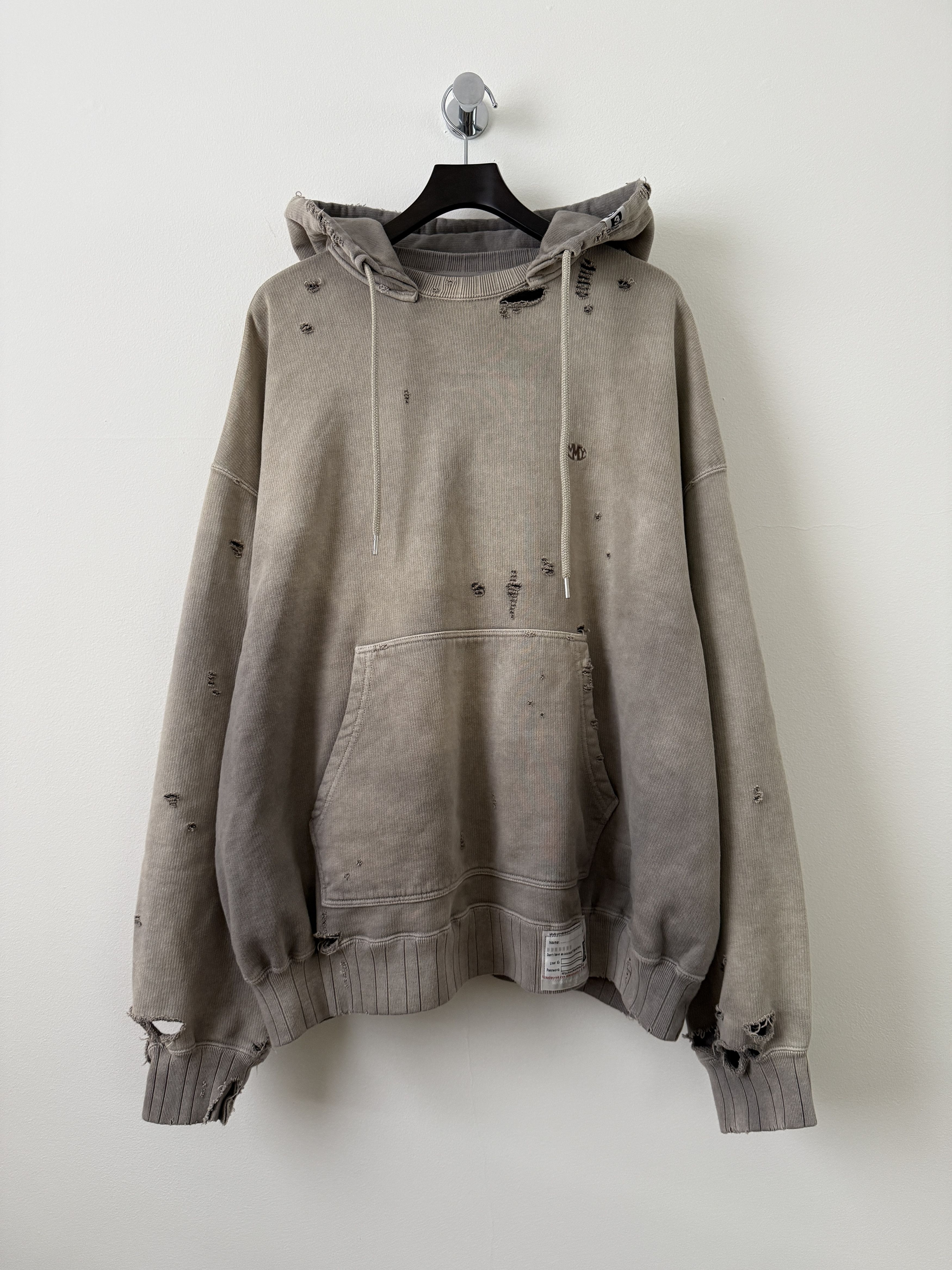 Maison MIHARA YASUHIRO Sun Faded Vintage Crewneck Hoodie Size US S / EU 44-46 / 1 - 1 Thumbnail