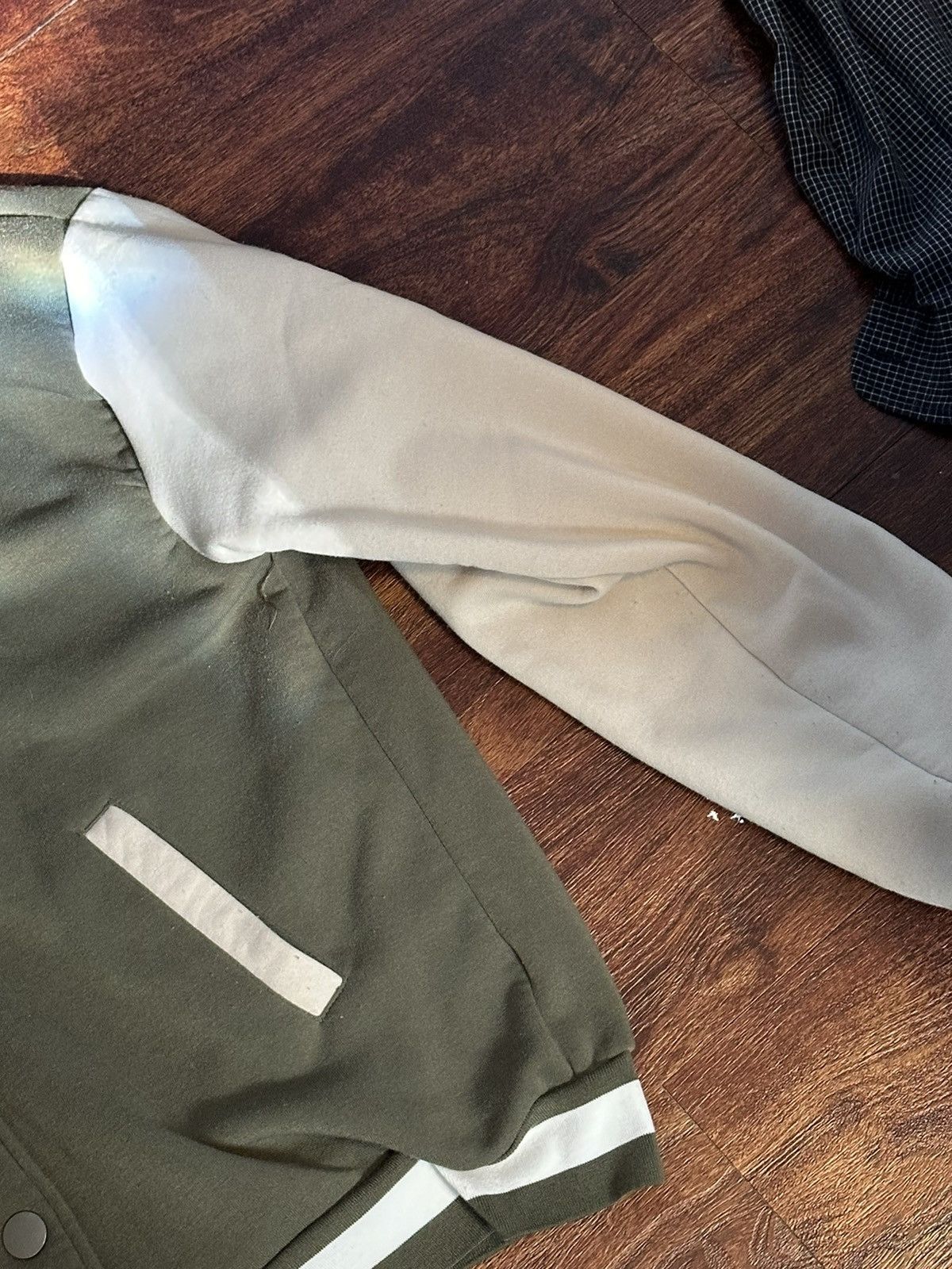 Vintage Green Varsity Jacket Size US M / EU 48-50 / 2 - 3 Thumbnail