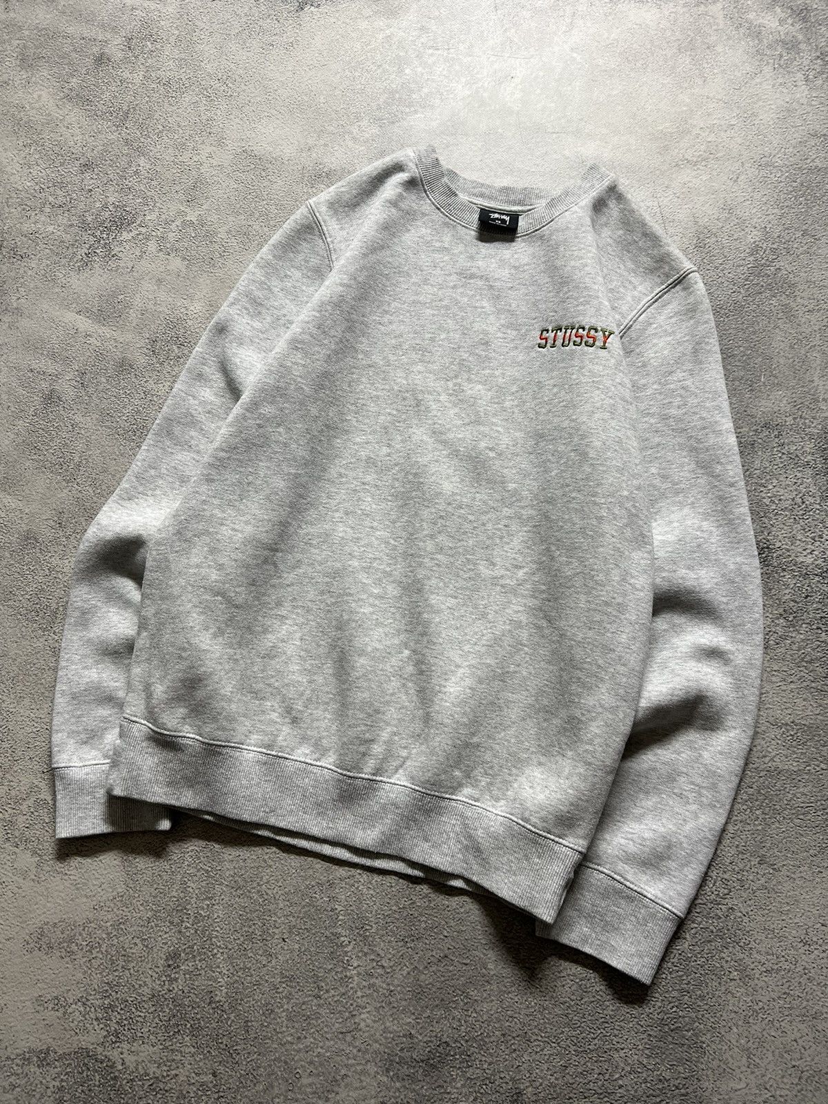 Stussy Vintage Y2k Stussy 🩶 Mini Logo Sweatshirt 00’s Size US XS / EU 42 / 0 - 5 Thumbnail
