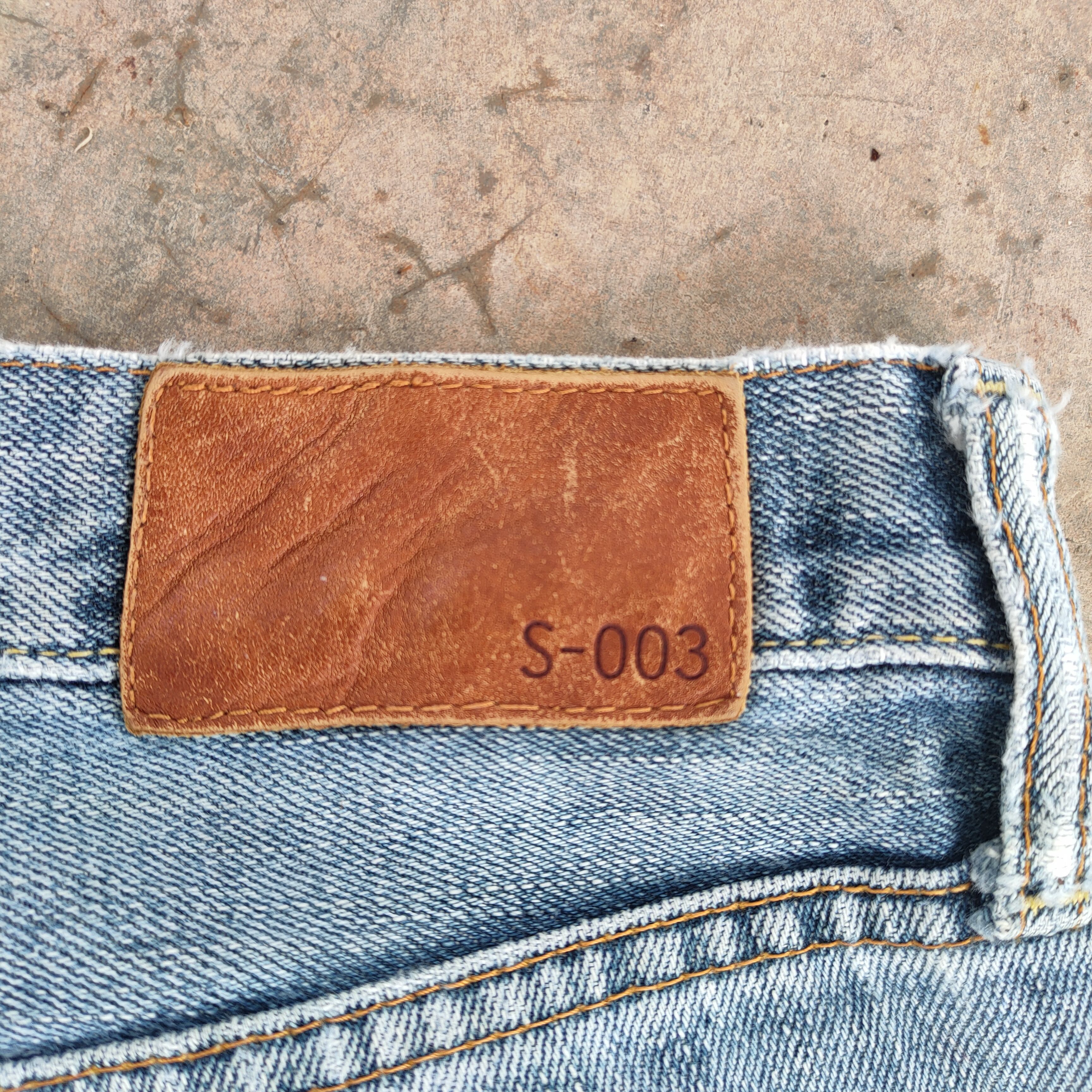 Japanese Brand Vintage japanese faded blue jeans denim pants Size US 34 / EU 50 - 13 Thumbnail