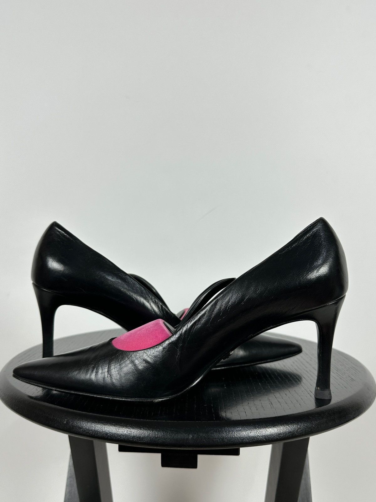 Gucci Vintage Gucci Tom Ford Era Black Leather Heels Size US 6 / IT 36 - 7 Thumbnail