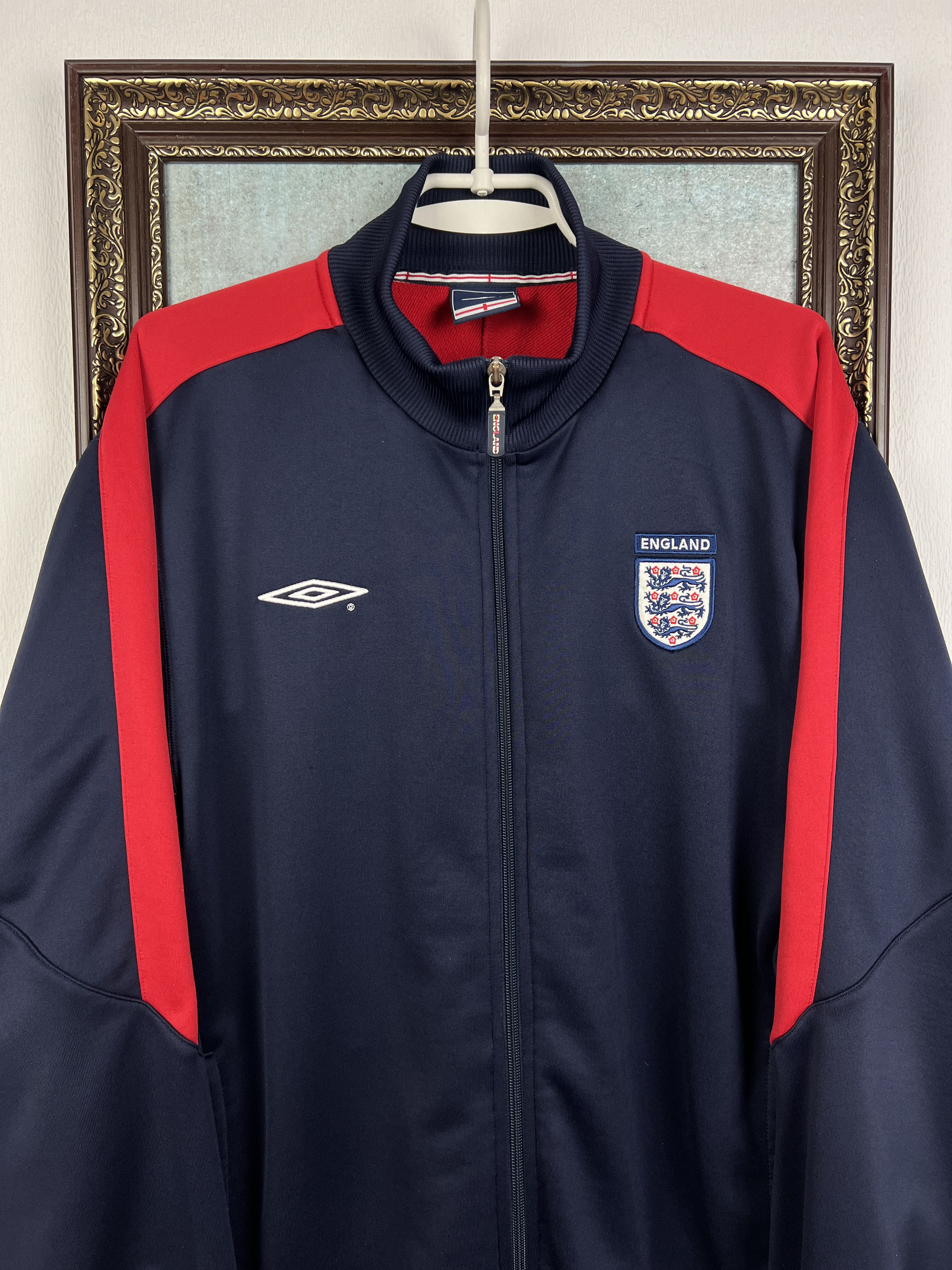 Umbro England Football Train Track Top Jacket National Team Rare Size US L / EU 52-54 / 3 - 2 Thumbnail