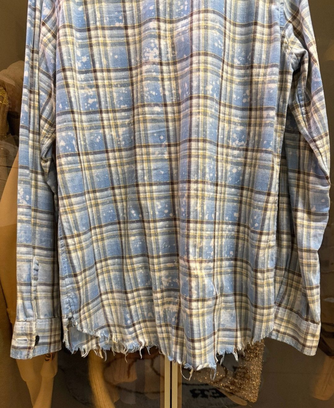 Saint Laurent Paris Saint Laurent Paris by Hedi 16SS Runway Distressed Shirt-25 Size US S / EU 44-46 / 1 - 5 Thumbnail