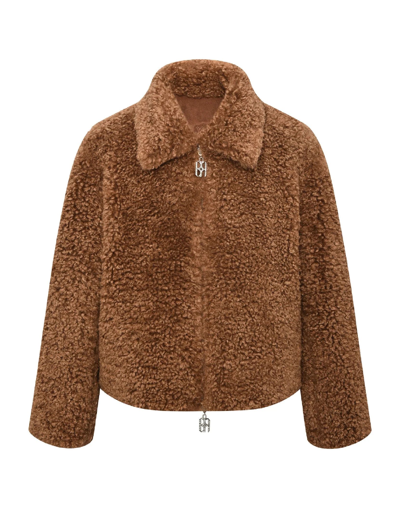 Birth of Royal Child Carved Leather Fur Reversible Jacket Size US L / EU 52-54 / 3 - 1 Thumbnail