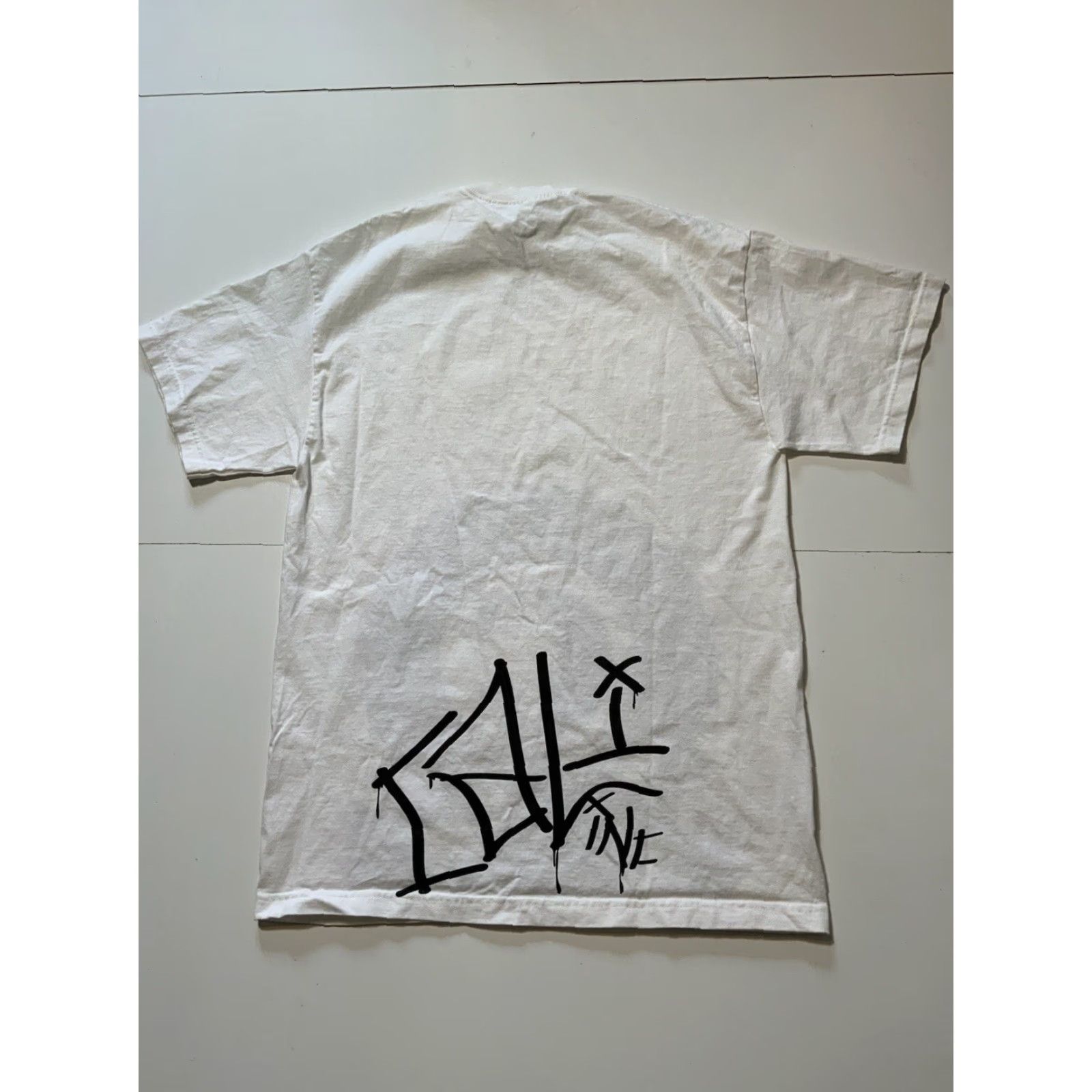 Vintage VINTAGE Official Cali Inc Tha Alkaholiks Tha Liks Los Angeles Hip Hop Rap White T-Shirt XL Men White Hip Hop Tee Size US XL / EU 56 / 4 - 2 Thumbnail
