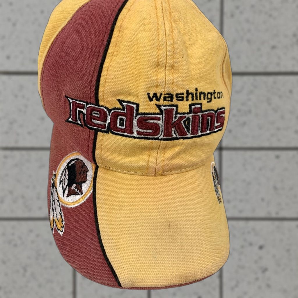 Reebok VINTAGE Reebok Washington Red Skins Pro Line Hat Cap One Size Red Men Baseball Cap Football Theme Mens Size ONE SIZE - 1 Thumbnail