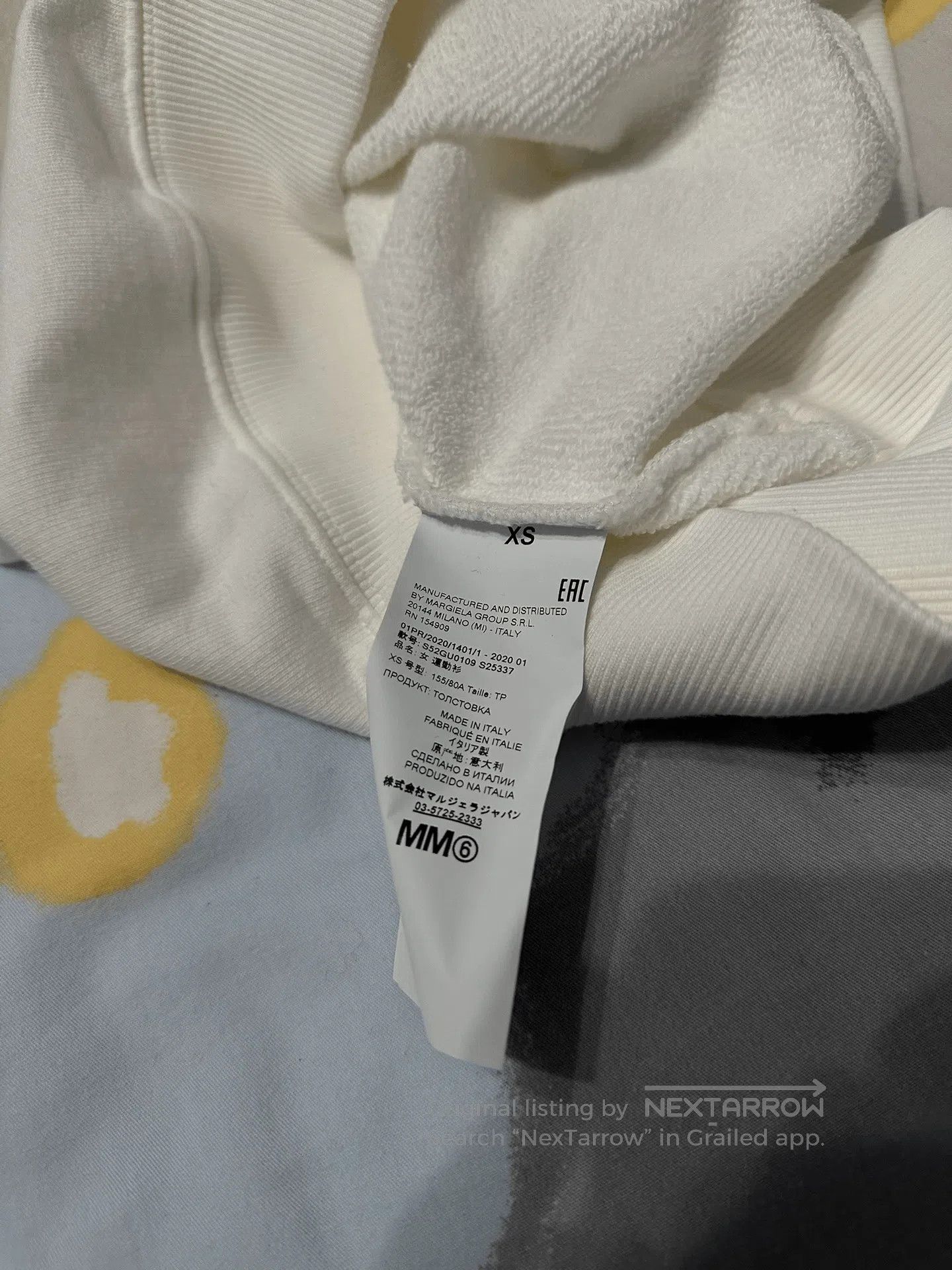 MM6 MM6 Maison Margiela Short Sleeve Hoodie. Size M / US 6-8 / IT 42-44 - 3 Thumbnail