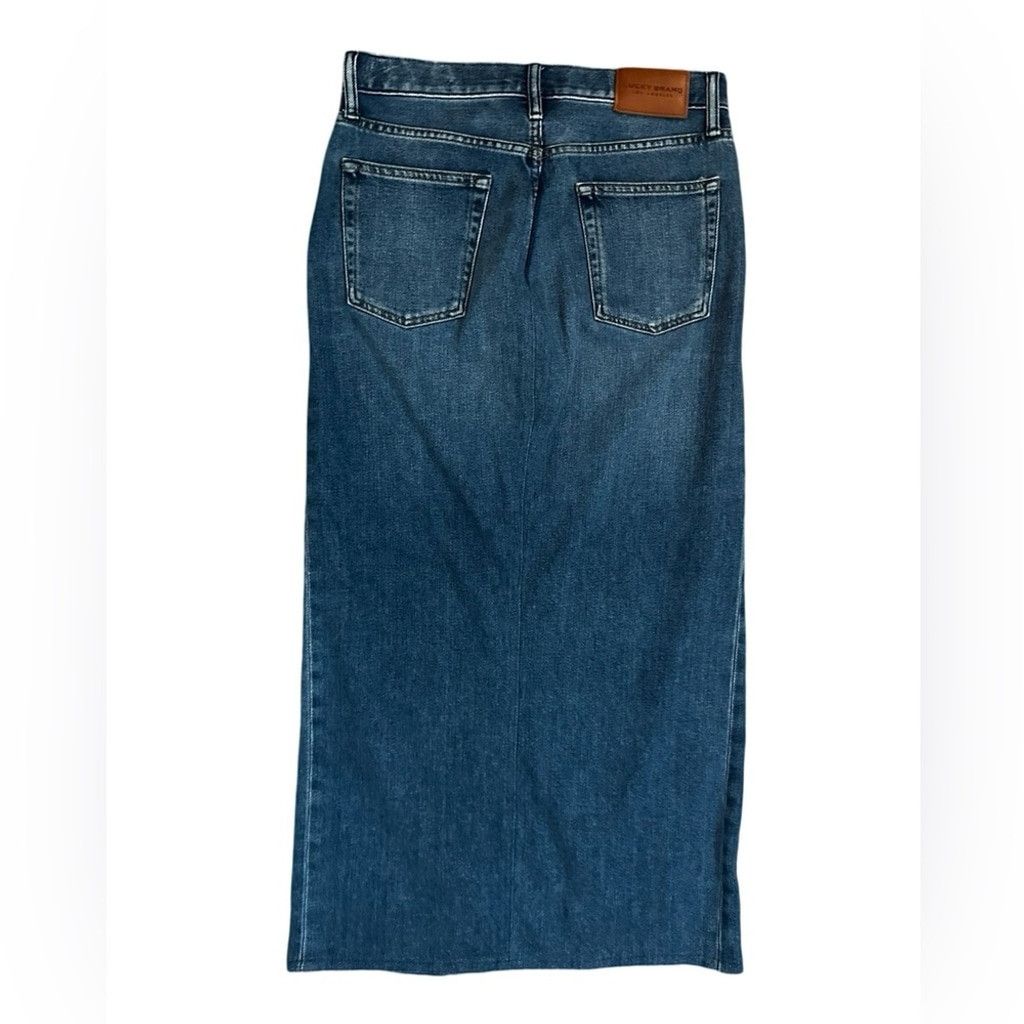 Lucky Brand Lucky Brand Jean Midi Skirt Blue Size 6. Size 28" / US 6 / IT 42 - 14 Thumbnail
