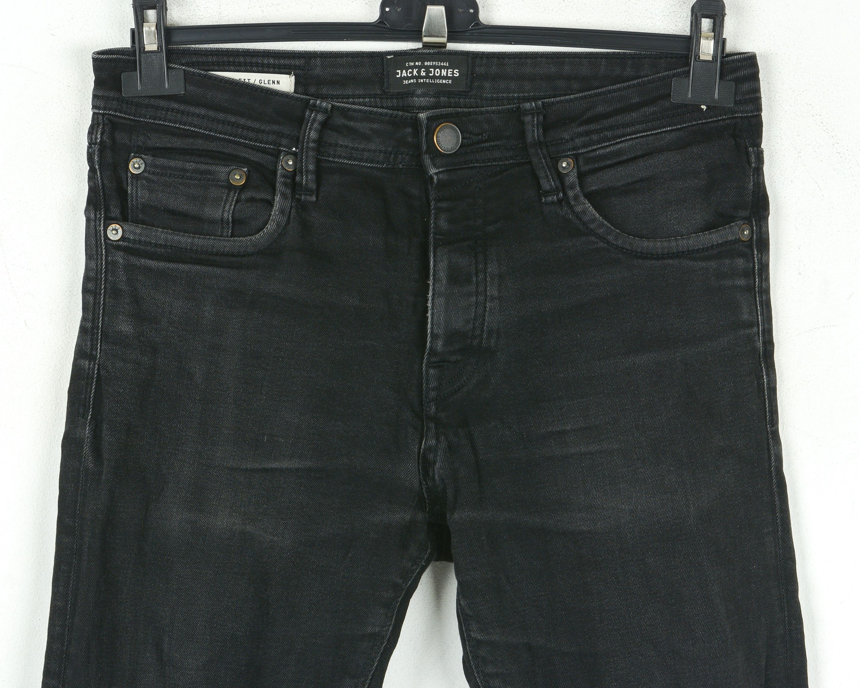 Jack & Jones Glenn W28 L32 Slim Fit Tapered Jeans Denim Pants Trousers Size US 28 / EU 44 - 2 Thumbnail