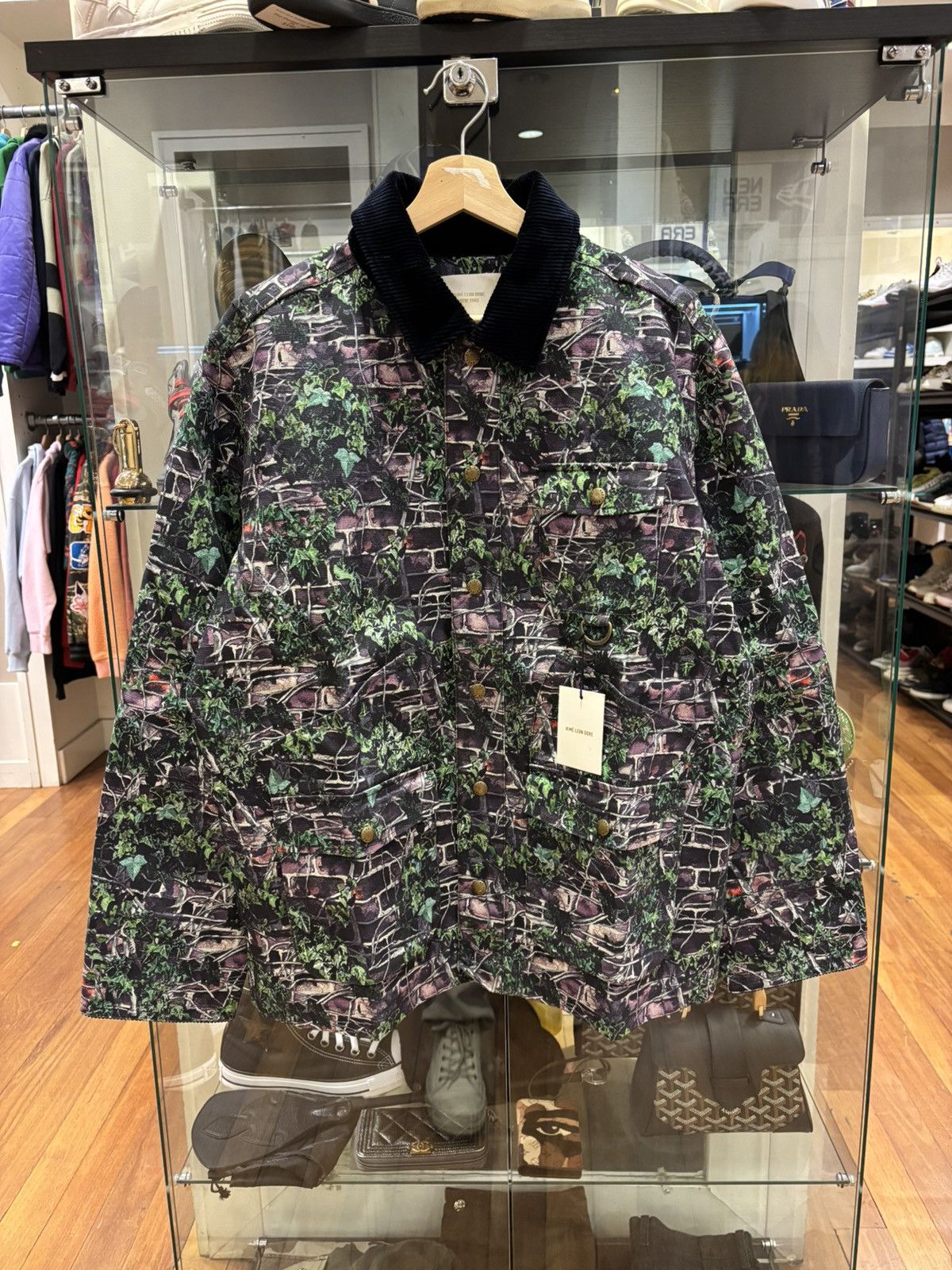 Aime Leon Dore Aime Leon Dore Brick Ivy Canvas Jacket Size US M / EU 48-50 / 2 - 1 Thumbnail