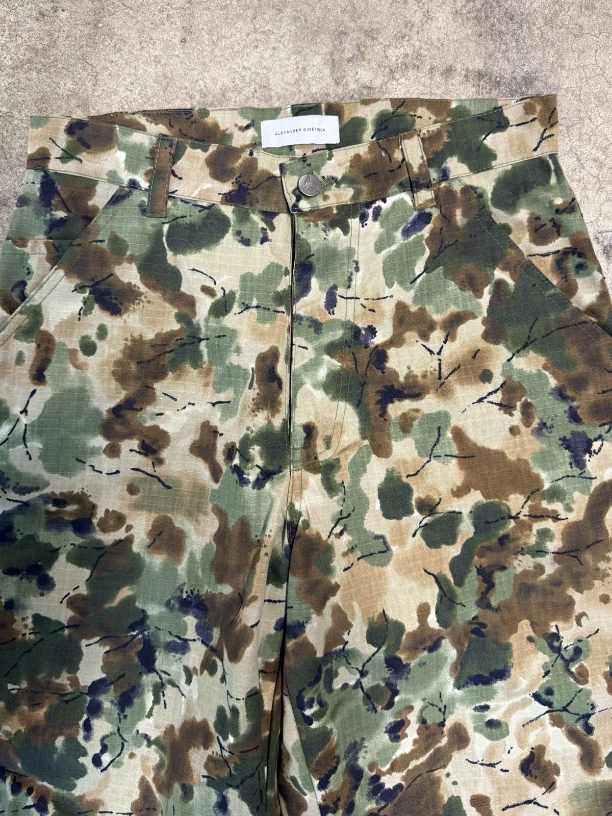 ALEXANDER DIGENOVA Alexander Digenova Camo Underground Pants Size US 28 / EU 44 - 3 Thumbnail