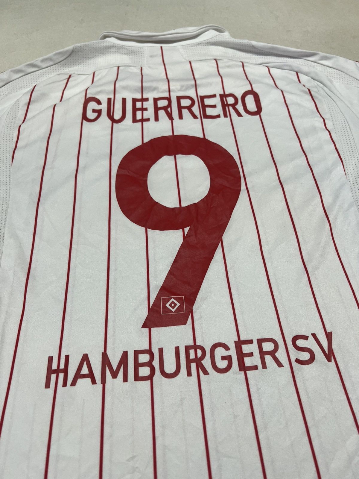 Adidas Hamburger SV 2007-08 Adidas Home Jersey #Guerrero9 Size US M / EU 48-50 / 2 - 4 Thumbnail