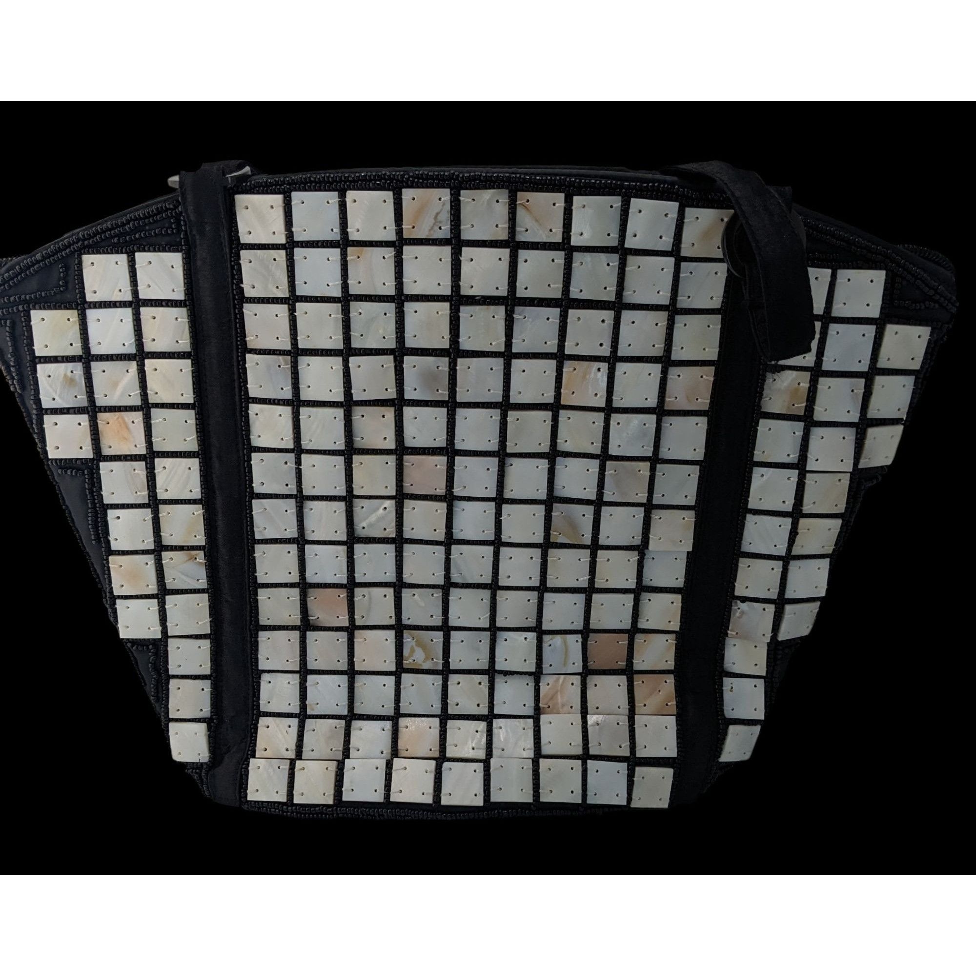Other Sea Cove Beach To City Tote Bag With Mother-Of-Pearl Tile De Size ONE SIZE - 1 Thumbnail
