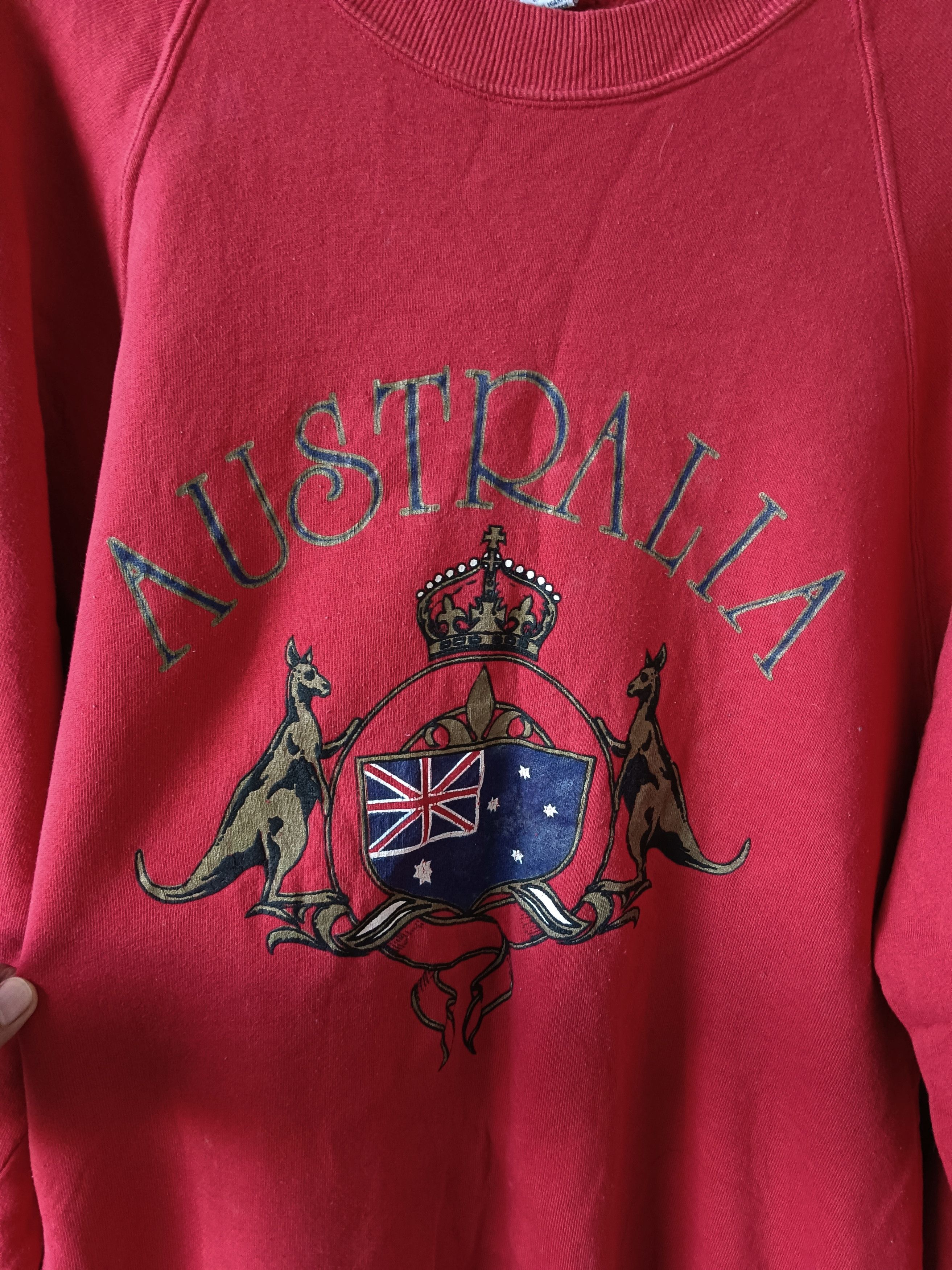 Vintage Vintage AUSTRALIA sweatshirt By Russell size XL Made in usa Size US XL / EU 56 / 4 - 4 Thumbnail