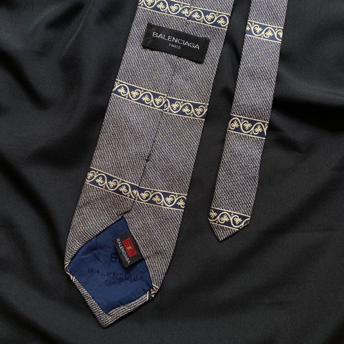 Balenciaga Vintage Balenciaga Tie Size ONE SIZE - 1 Thumbnail