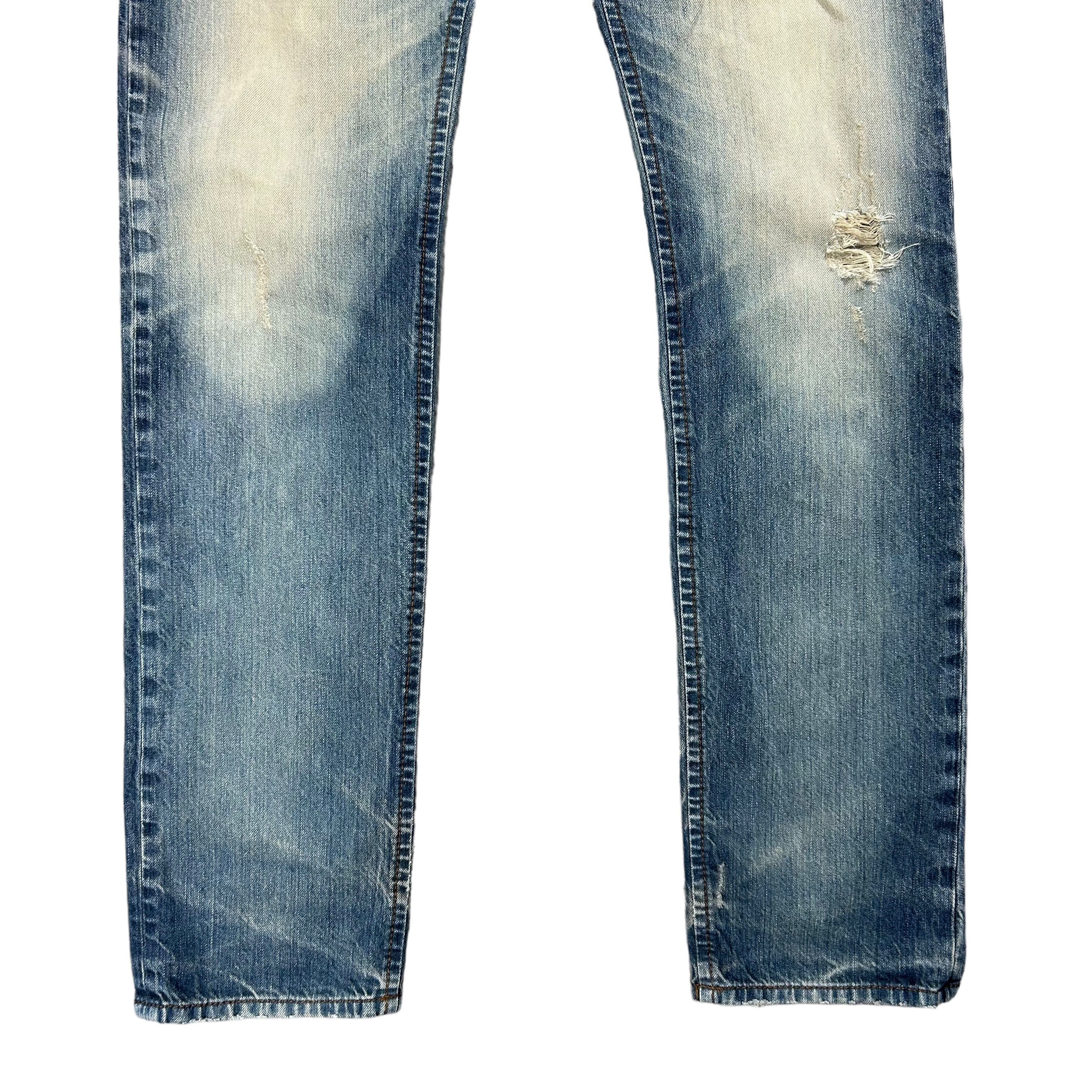 Diesel Diesel Iakop Regular Slim Tapered Blue Denim W33L34 Size US 33 - 6 Thumbnail