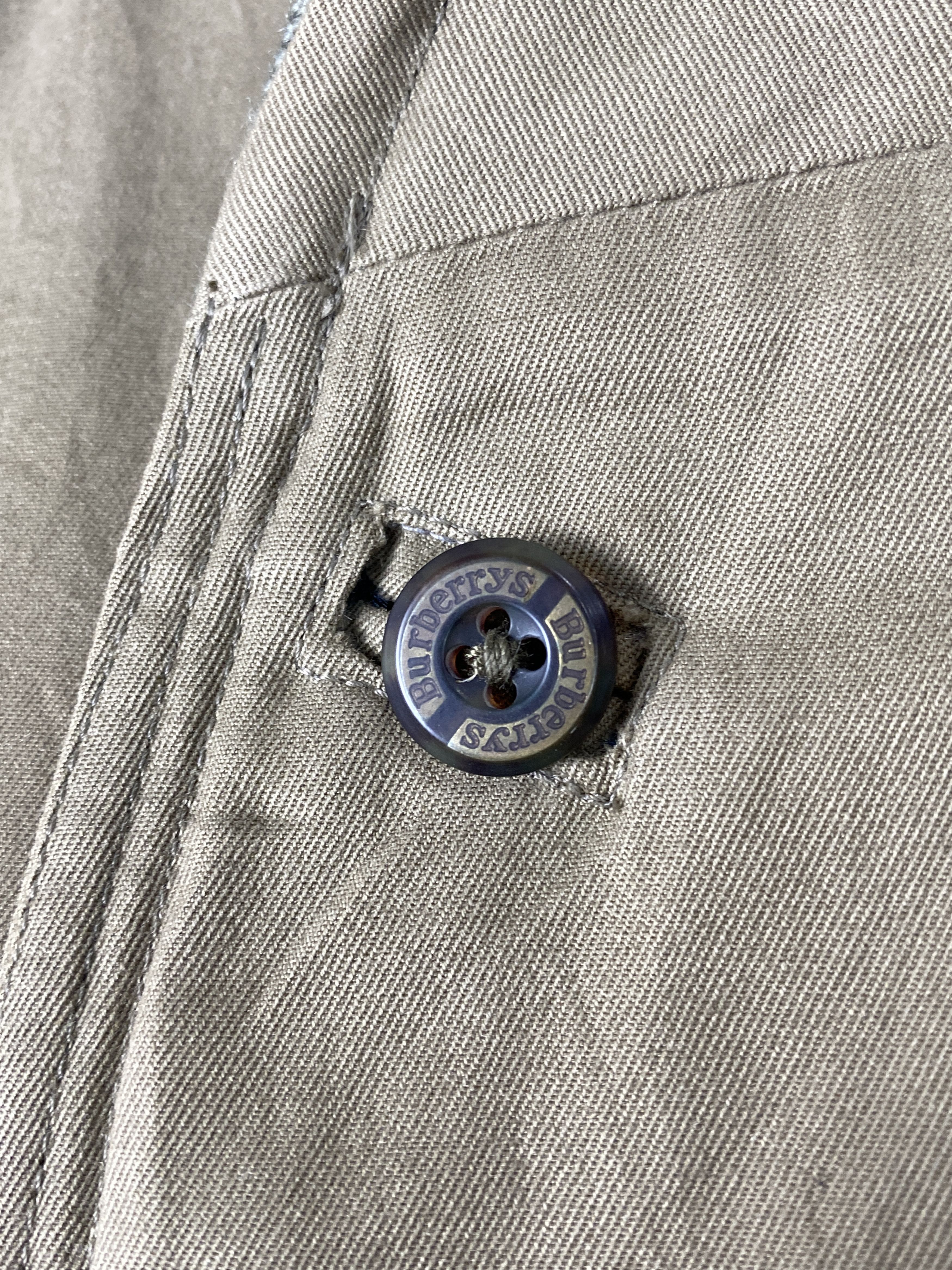 Burberry Vintage Burberry Zip Button Jacket Size US L / EU 52-54 / 3 - 3 Thumbnail