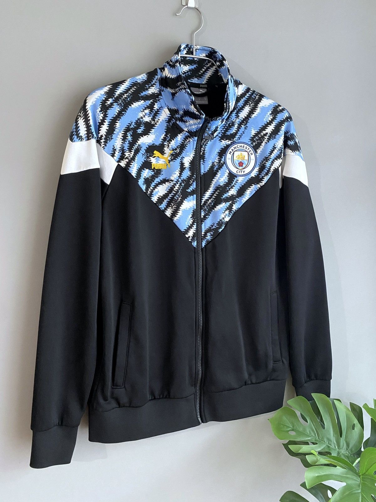 Puma Puma FC Manchester City Men's Soccer Track Jacket, Size M Size US M / EU 48-50 / 2 - 2 Thumbnail
