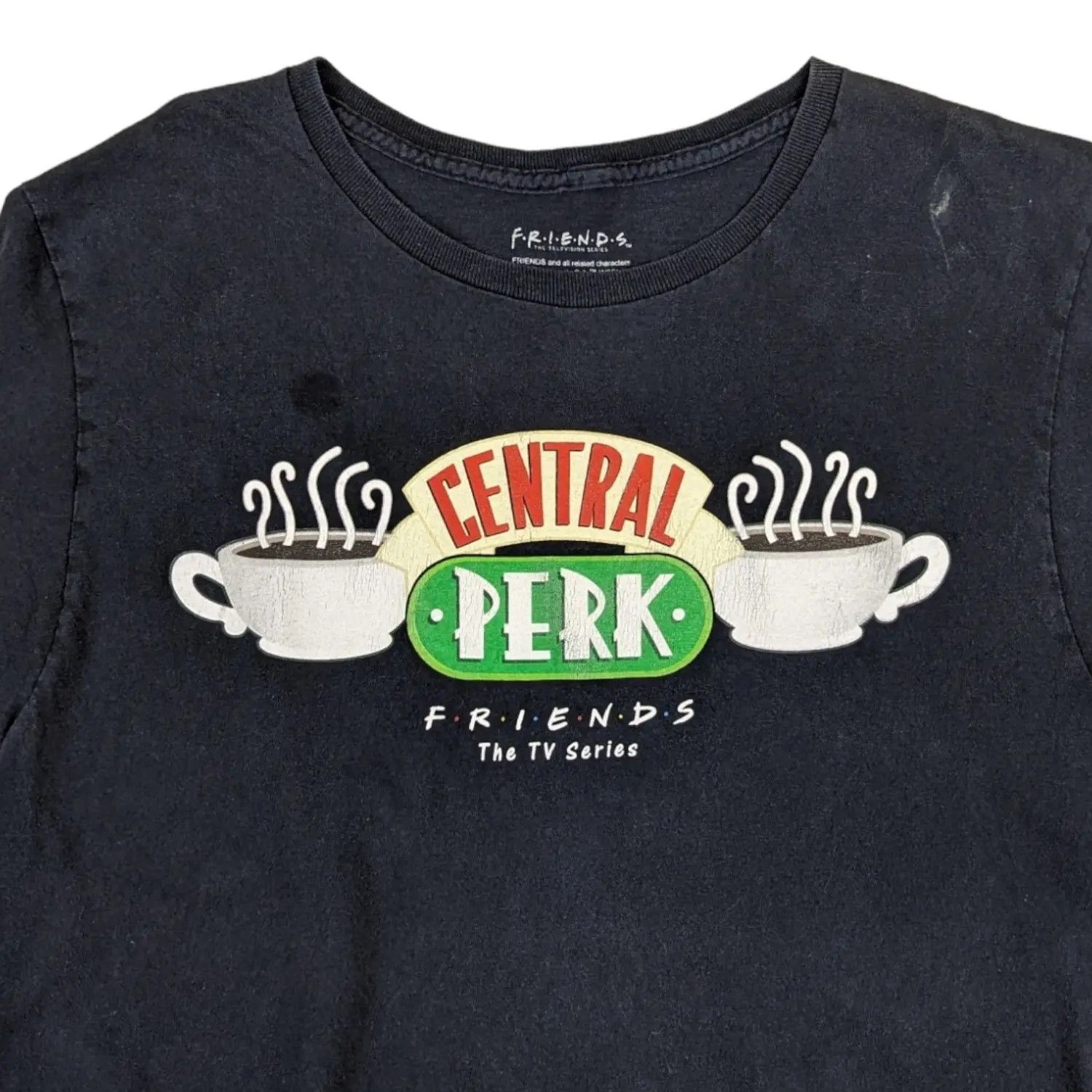 American Apparel FRIENDS Tv Series Central Perk T-Shirt Size M / US 6-8 / IT 42-44 - 6 Thumbnail