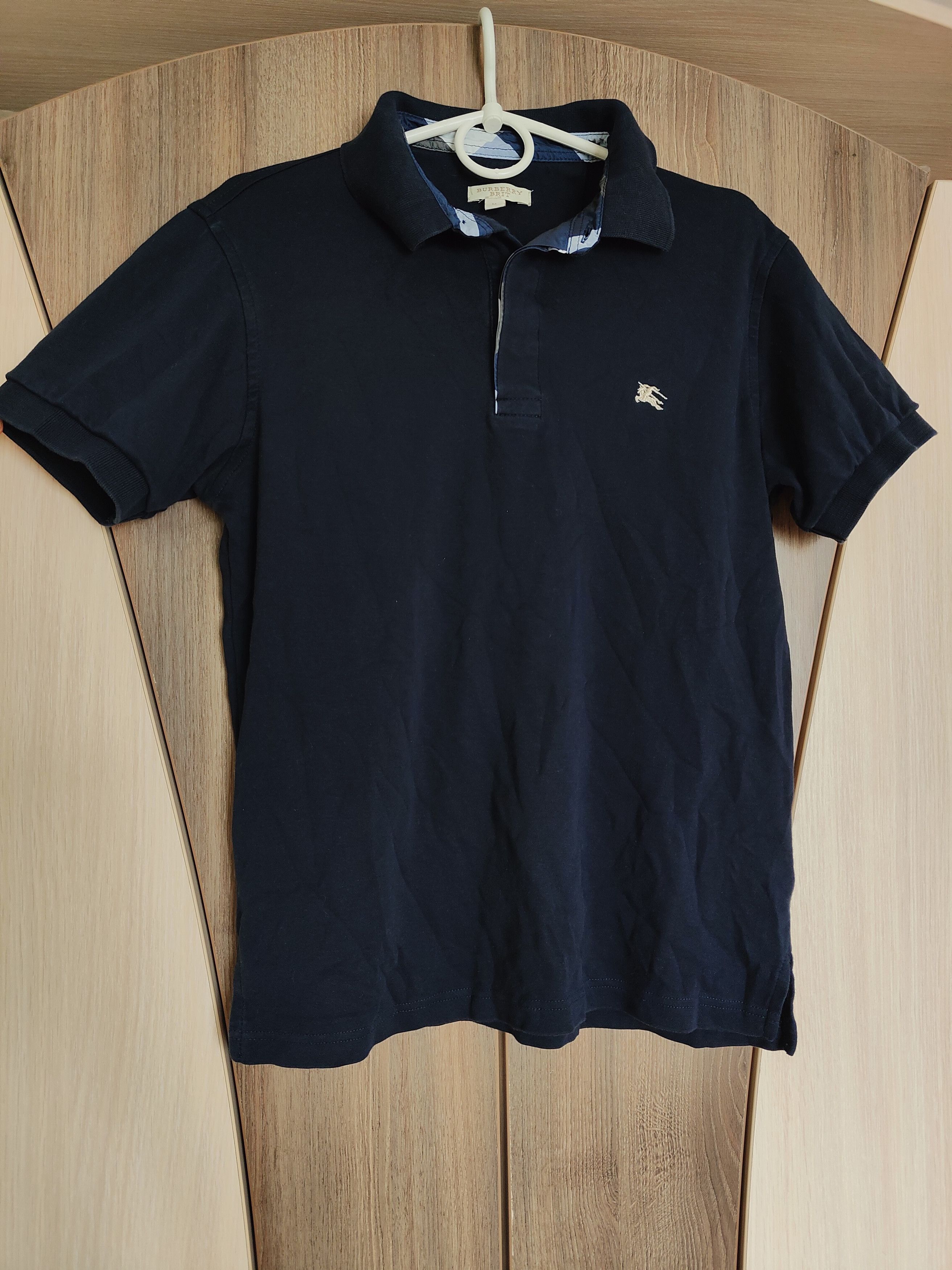 Burberry Vintage Burberry Brit Polo S T-shirt Burberry Size US S / EU 44-46 / 1 - 9 Thumbnail