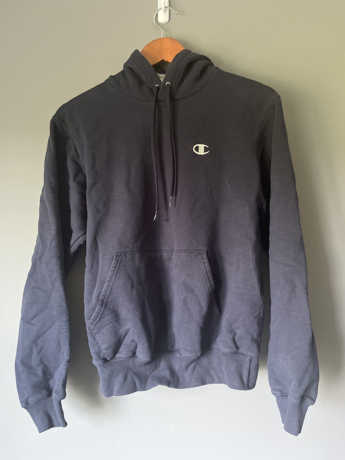 Champion × Vintage Vintage 90s Champion Logo Hoodie Size US S / EU 44-46 / 1 - 1 Thumbnail