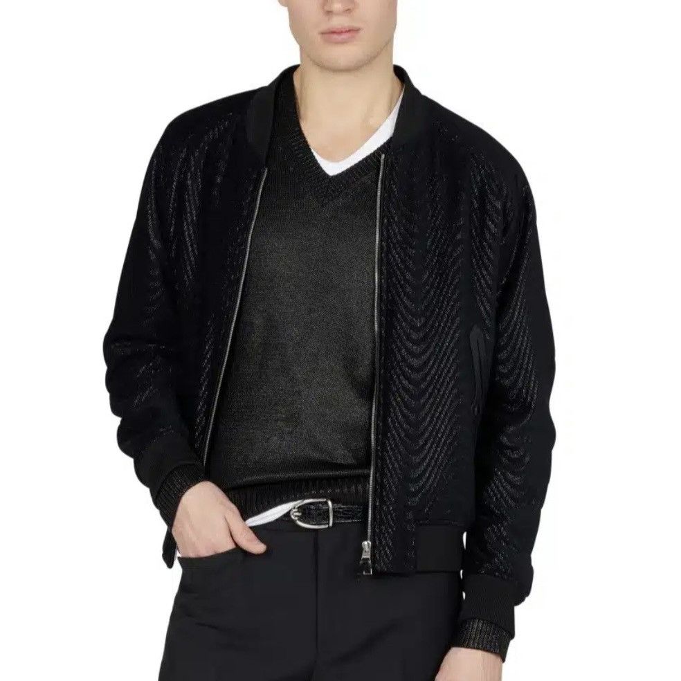 Tom Ford Tom Ford Wave Jacquard Bomber In Medium Size US M / EU 48-50 / 2 - 1 Thumbnail