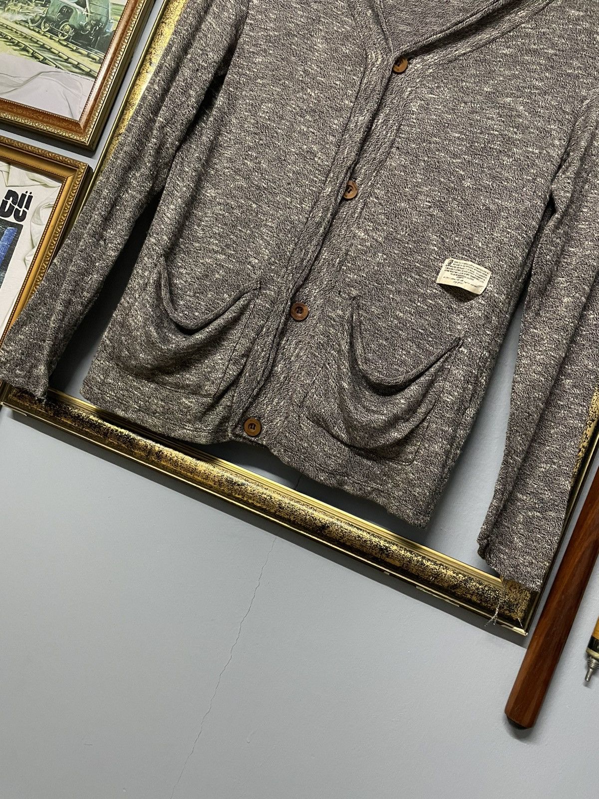 Designer × Japanese Brand × Vintage Vintage Japan Designer Brth Breath Distressed Punk Cardigan Size US M / EU 48-50 / 2 - 3 Thumbnail