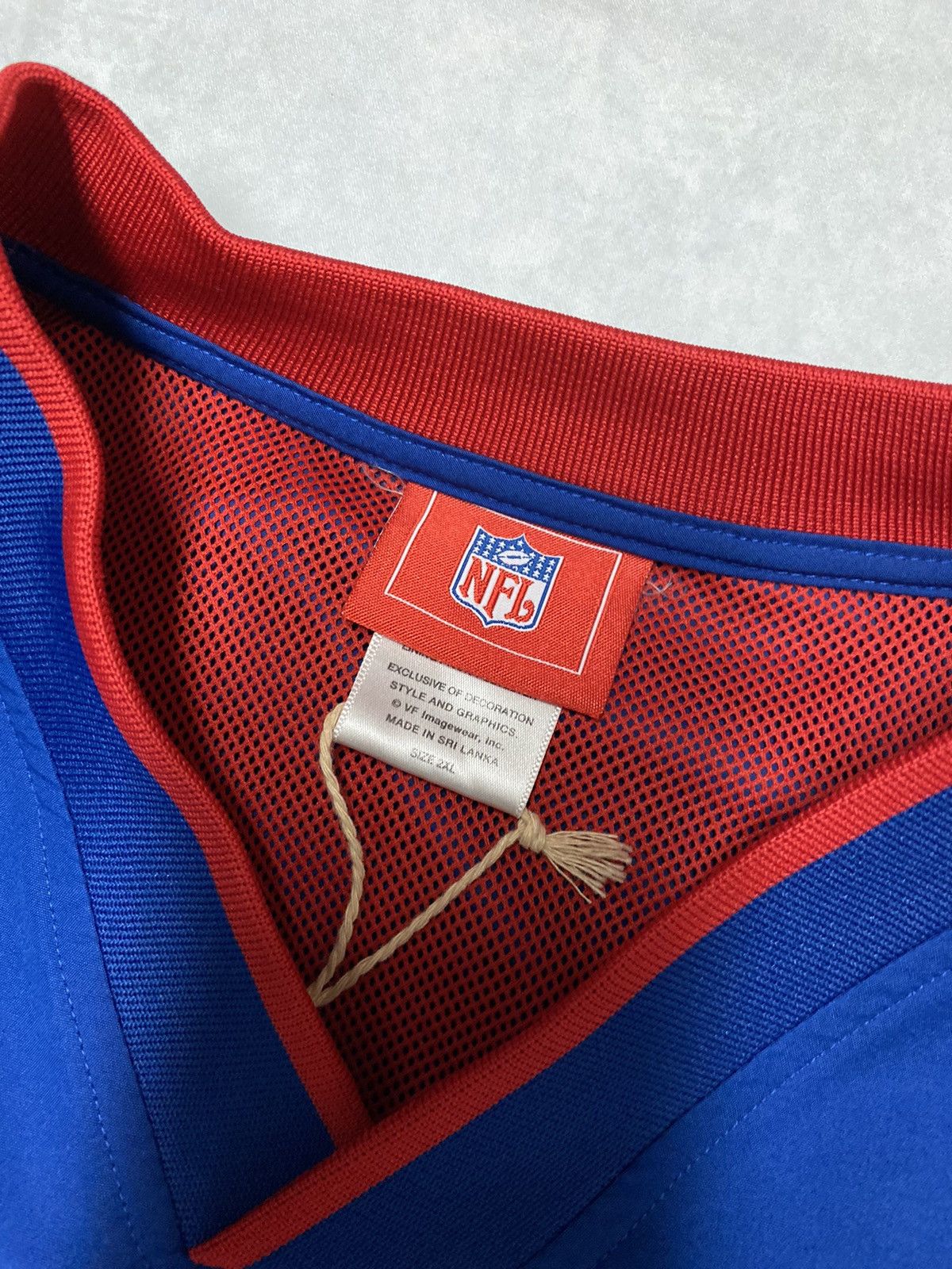 NFL × Vintage Crazy Vintage Streetwear Y2K NFL Giants Pullover XXL Size US XXL / EU 58 / 5 - 3 Thumbnail
