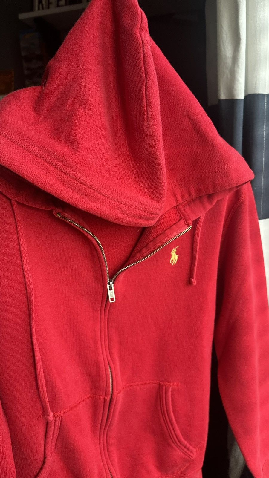 Polo Ralph Lauren small red Ralph Lauren zip up sweatshirt Size US S / EU 44-46 / 1 - 7 Thumbnail