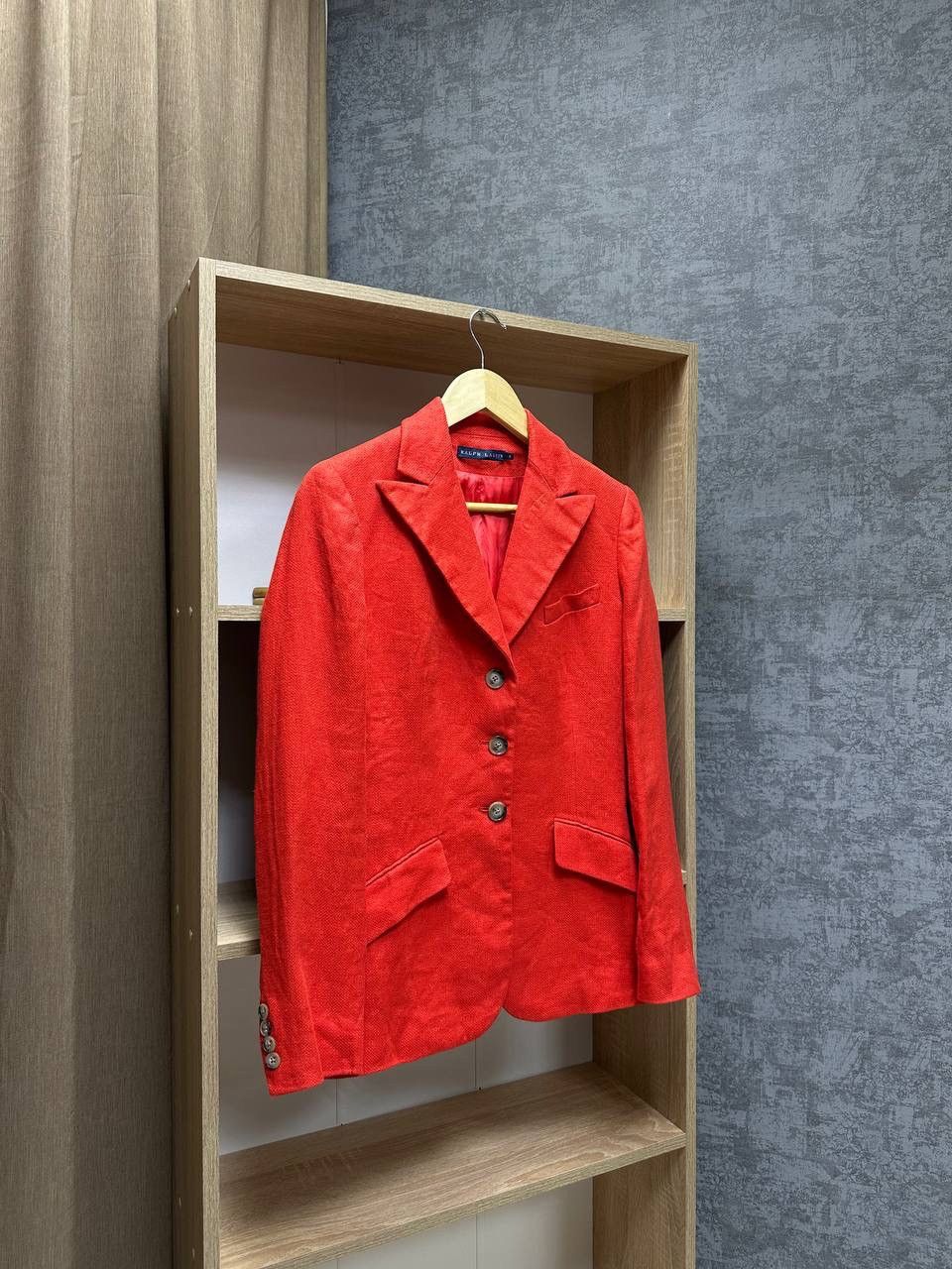 Polo Ralph Lauren × Vintage Polo Ralph Lauren Orange Women’s PRL Blazer Jacket Size M / US 6-8 / IT 42-44 - 6 Thumbnail