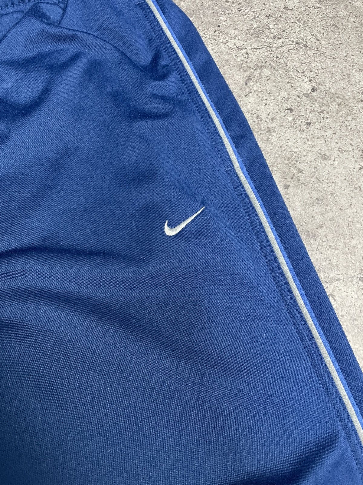 Nike × Vintage Vintage Y2K Nike Drill Track Pants Swoosh Logo Size US 34 / EU 50 - 5 Thumbnail