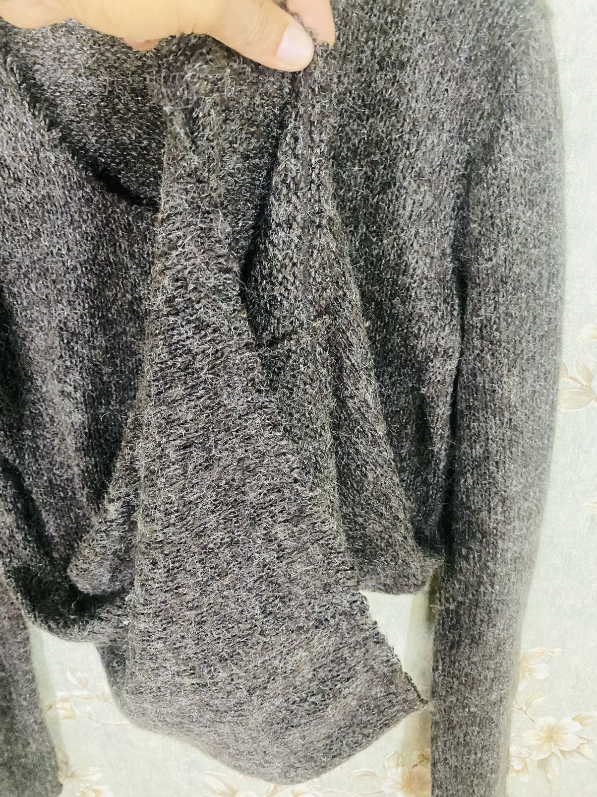 GOA Natural Vintage Goa Japanese Wool Cardigan Archive Piece Size M / US 6-8 / IT 42-44 - 4 Thumbnail