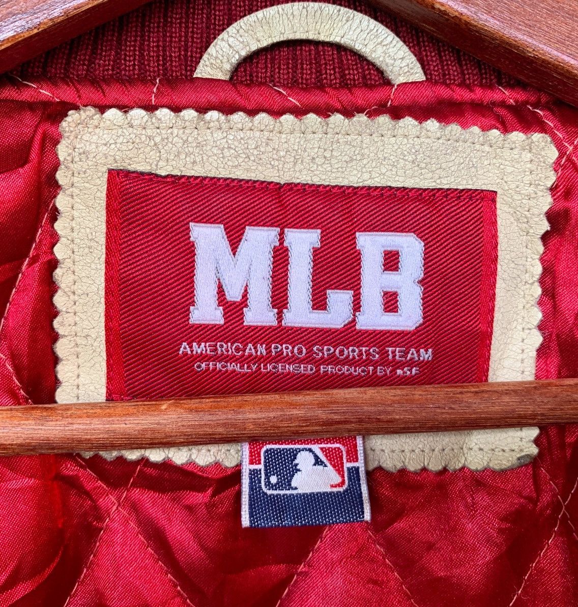 MLB Vintage 90s Yankees Wool Varsity Leather Jacket Embroidered Size US XL / EU 56 / 4 - 18 Thumbnail