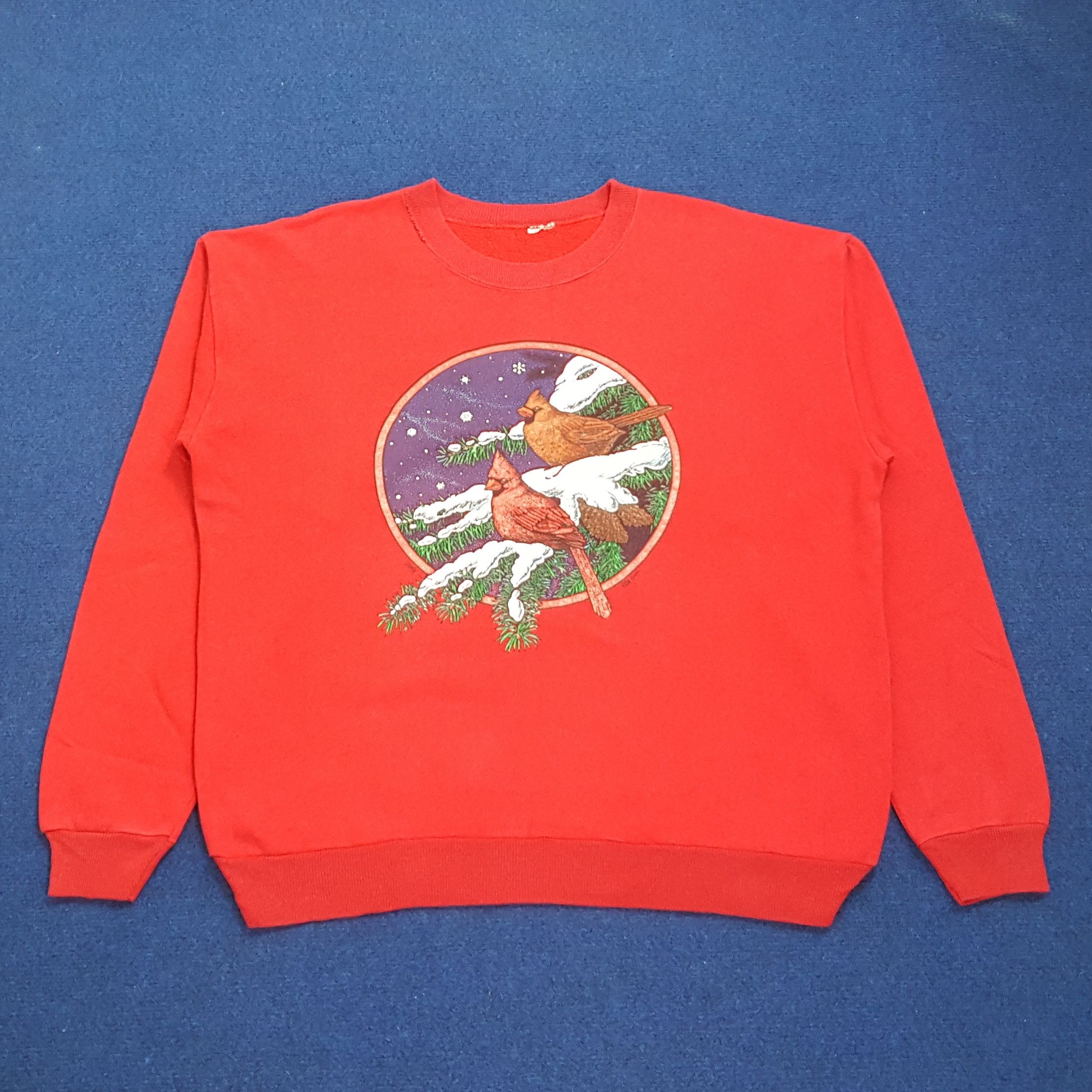 Habitat × Vintage Vintage Birds Habitat Winter Art Sweatshirts Size US XL / EU 56 / 4 - 1 Thumbnail